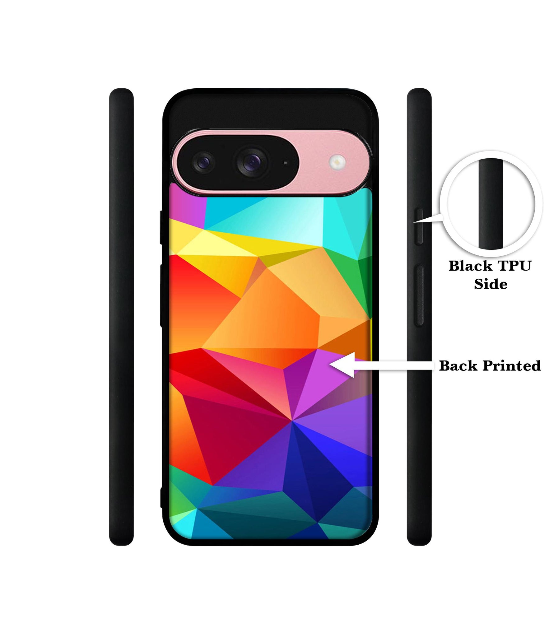 Colorful Pattern Design Designer 2D Printed Back Case Cover for Google Pixel 9 5G