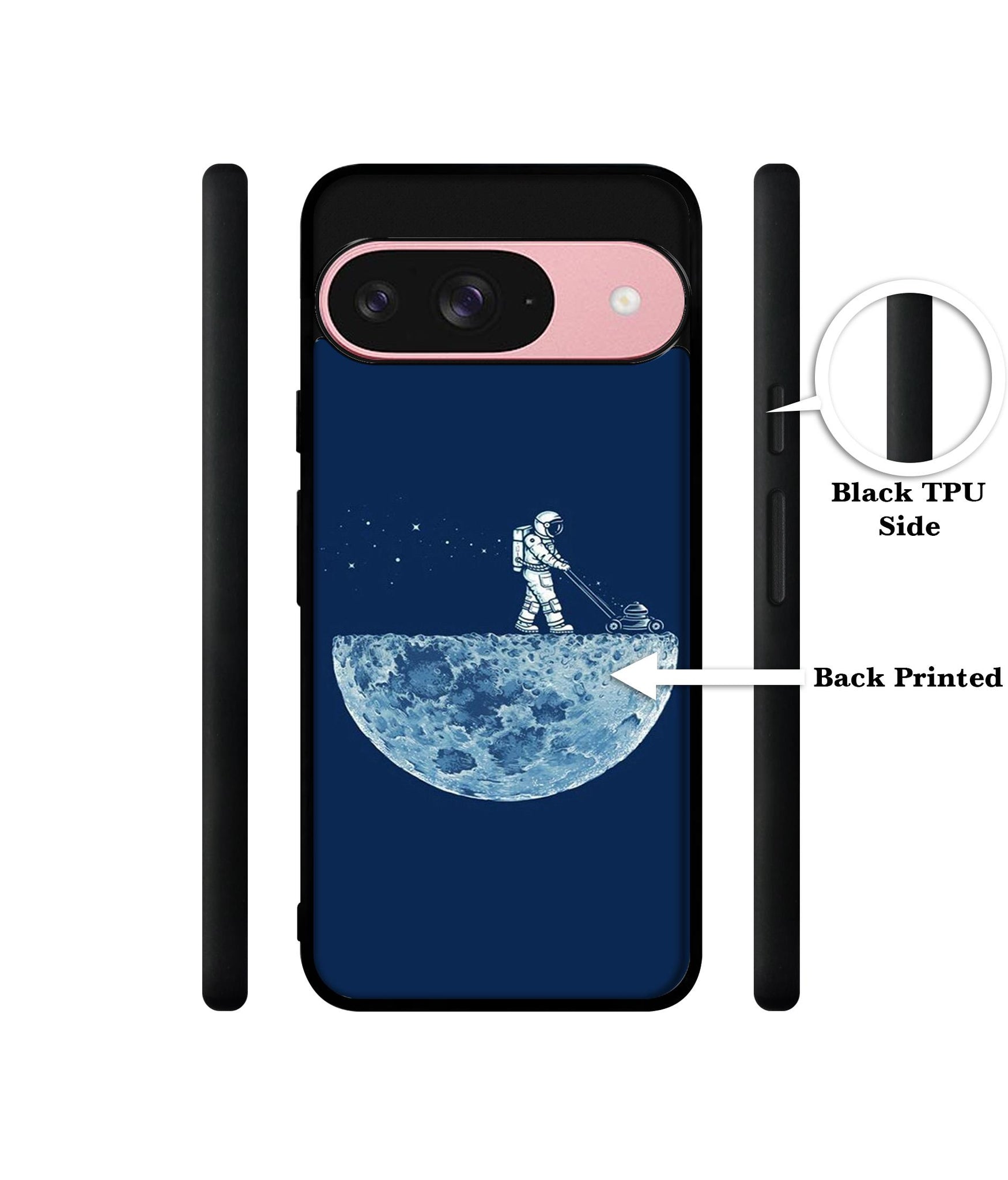 Moon Walk Design Designer 2D Printed Back Case Cover for Google Pixel 9 5G