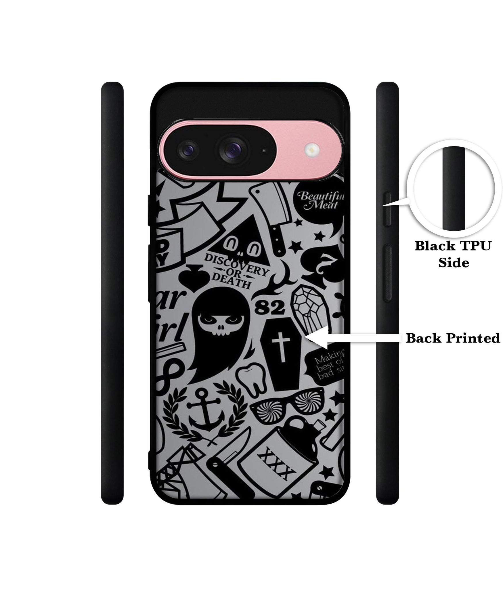Discover Or Death Design Designer 2D Printed Back Case Cover for Google Pixel 9 5G