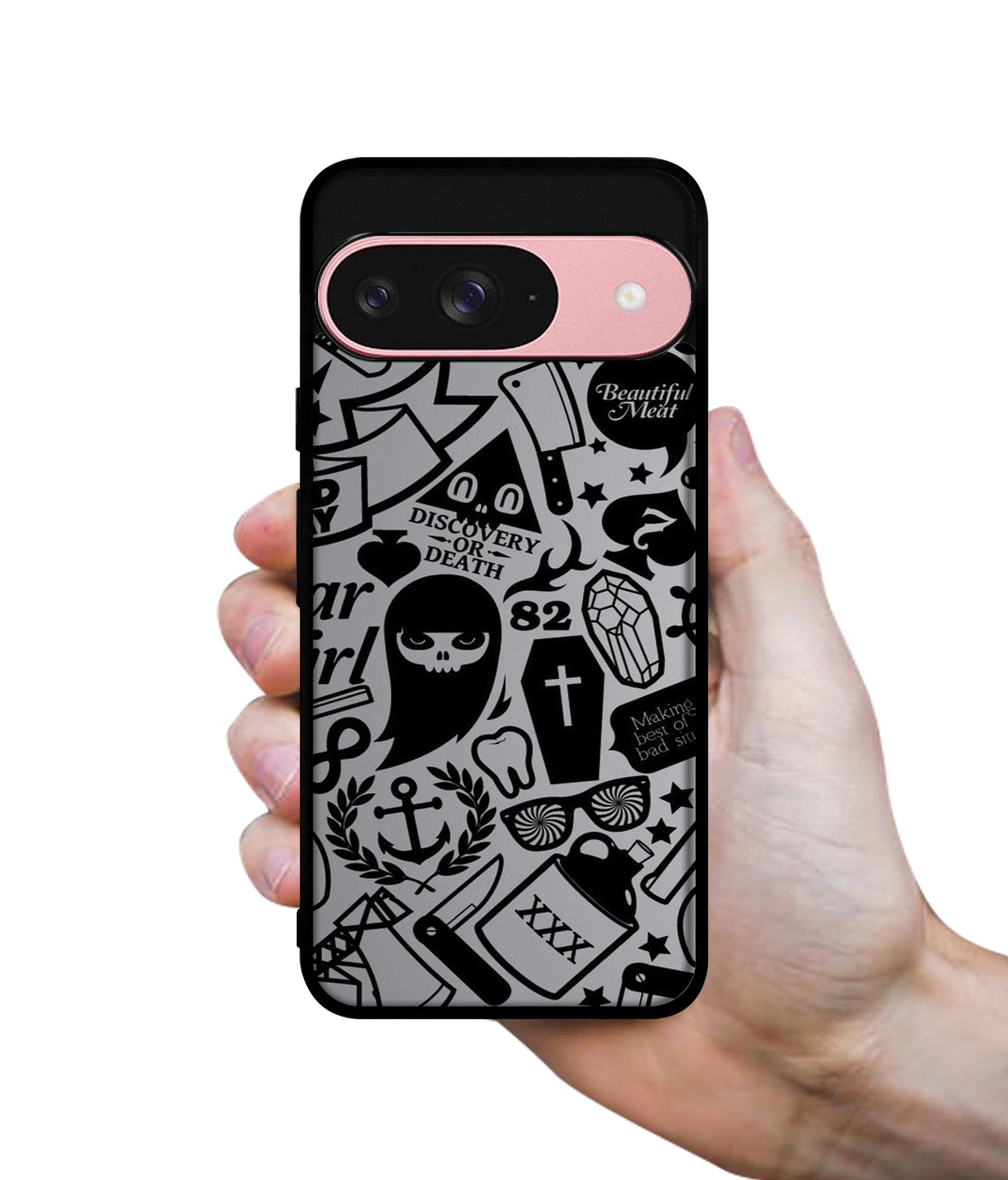 Discover Or Death Design Designer 2D Printed Back Case Cover for Google Pixel 9 5G