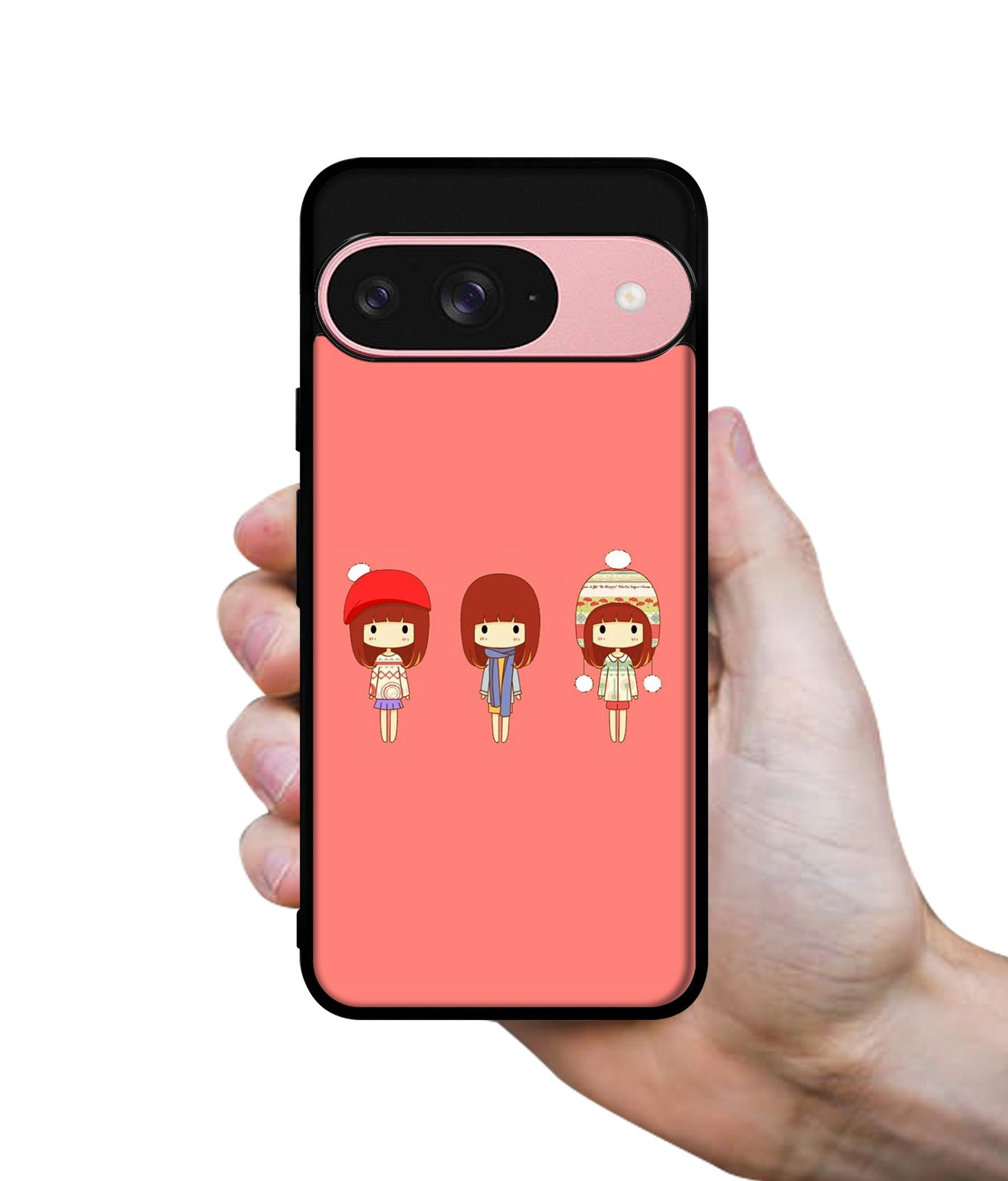Cute Girls Design Designer 2D Printed Back Case Cover for Google Pixel 9 5G