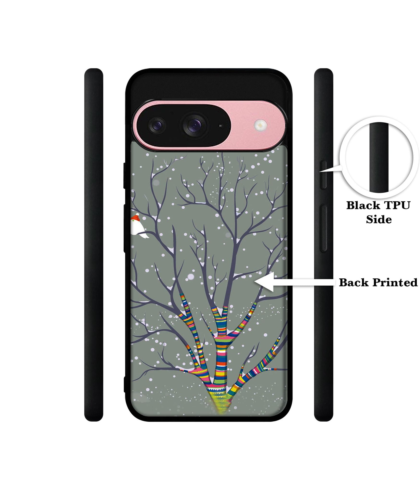 Winter Pattern Print Design Designer 2D Printed Back Case Cover for Google Pixel 9 5G