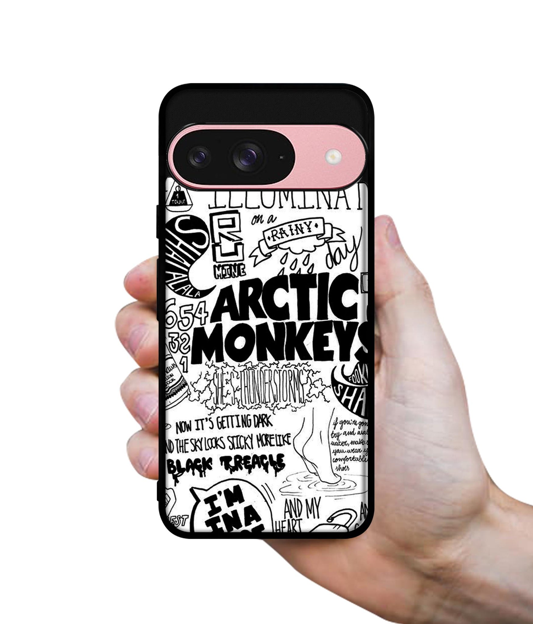 Arctic Monkeys Pattern Design Designer 2D Printed Back Case Cover for Google Pixel 9 5G