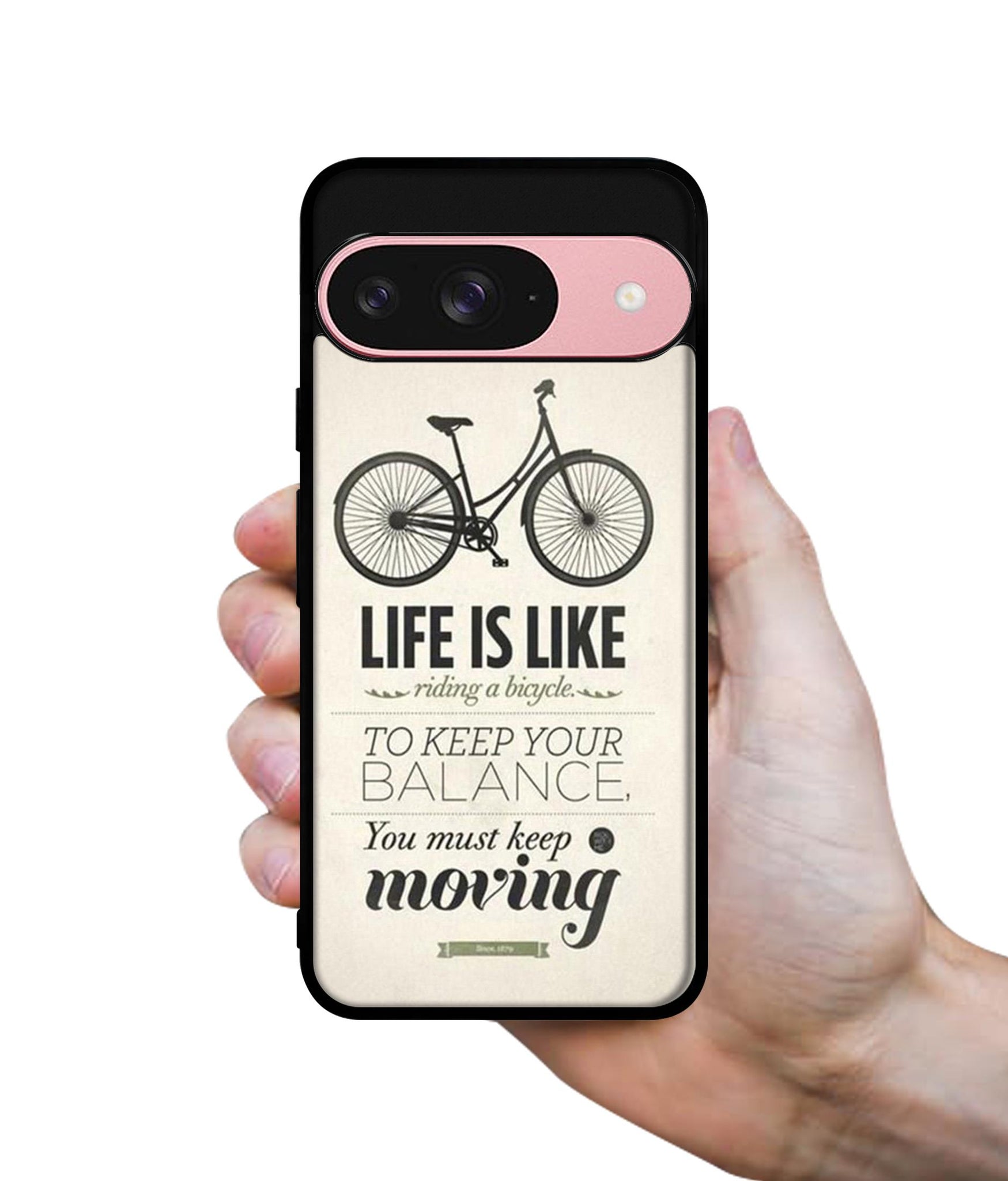 Life is Like Moving Design Designer 2D Printed Back Case Cover for Google Pixel 9 5G