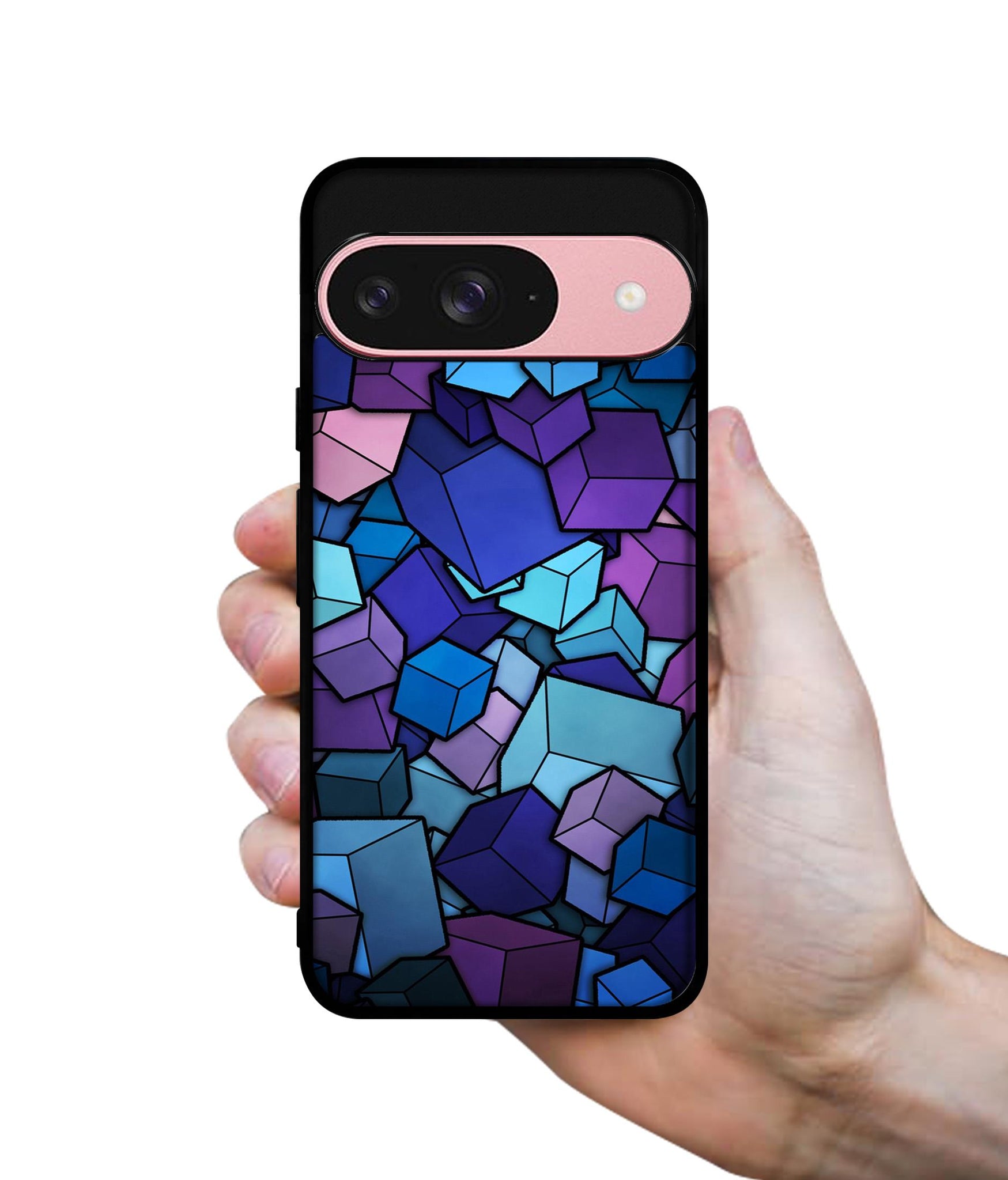 Color Box Design Designer 2D Printed Back Case Cover for Google Pixel 9 5G