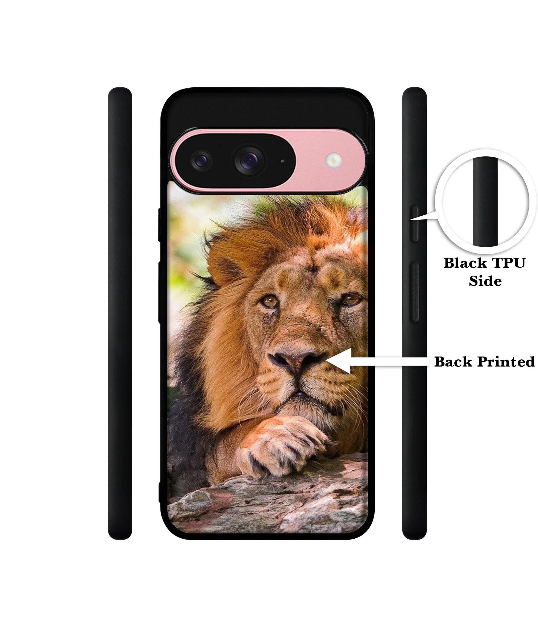 Tiger Pattern Print Design Designer 2D Printed Back Case Cover for Google Pixel 9 5G