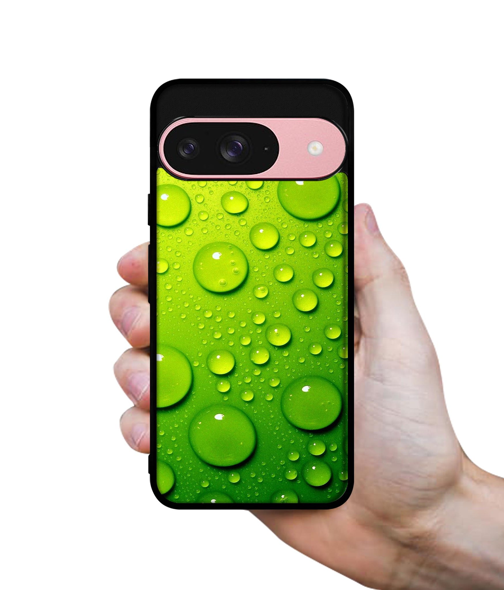 Green Bubbles Design Designer 2D Printed Back Case Cover for Google Pixel 9 5G