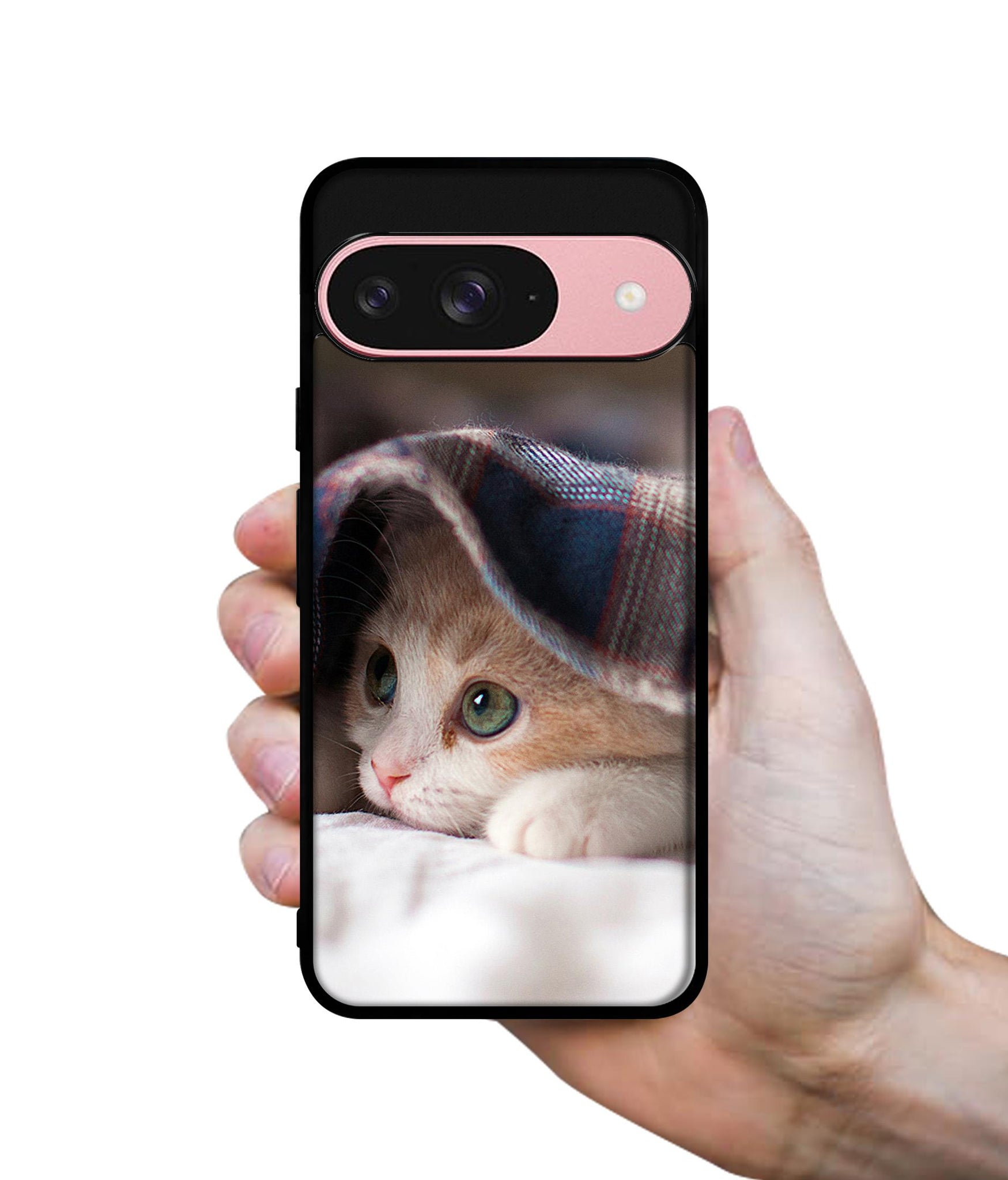 Sleepy Kitten Design Designer 2D Printed Back Case Cover for Google Pixel 9 5G