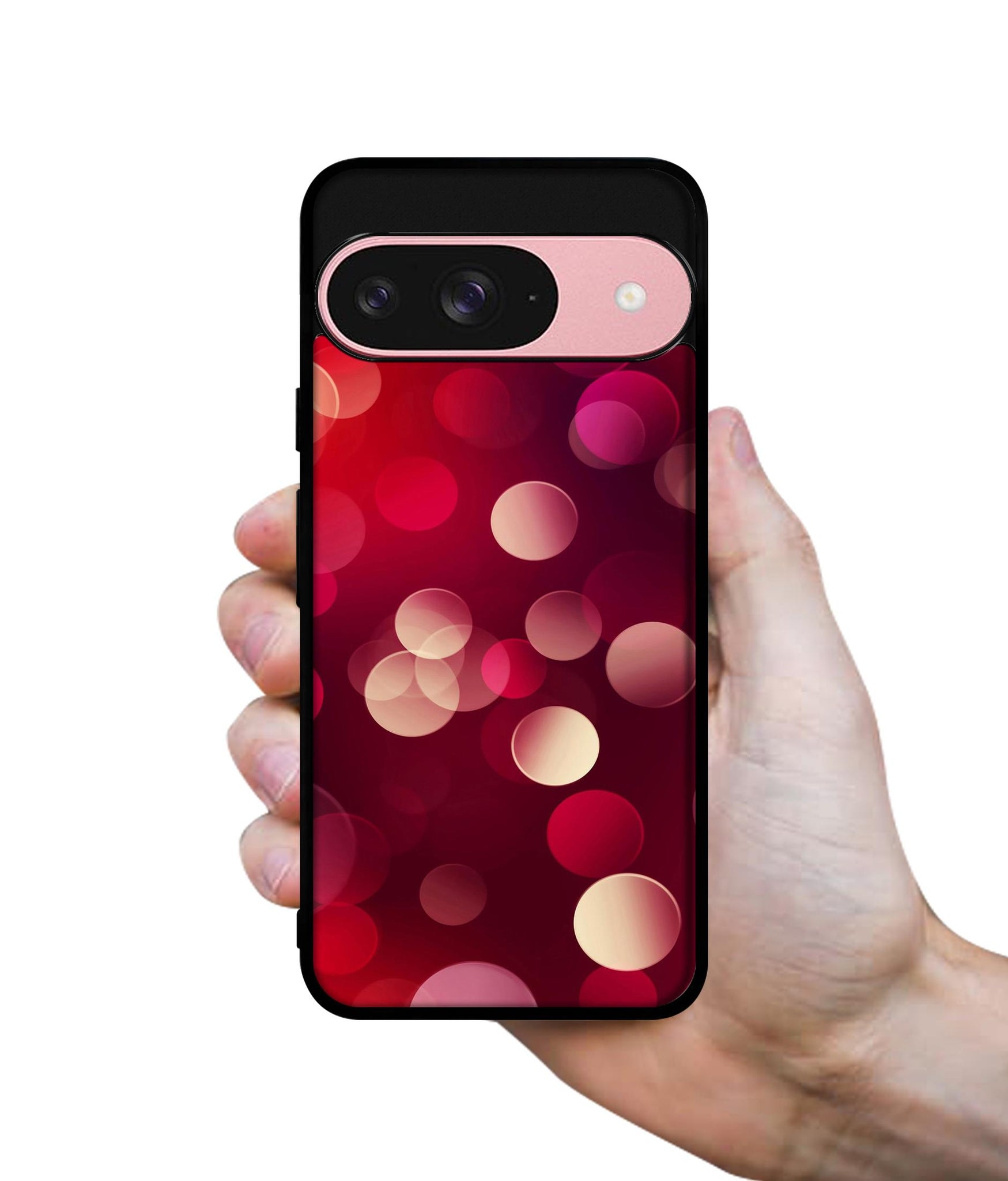 3D Circles Design Designer 2D Printed Back Case Cover for Google Pixel 9 5G