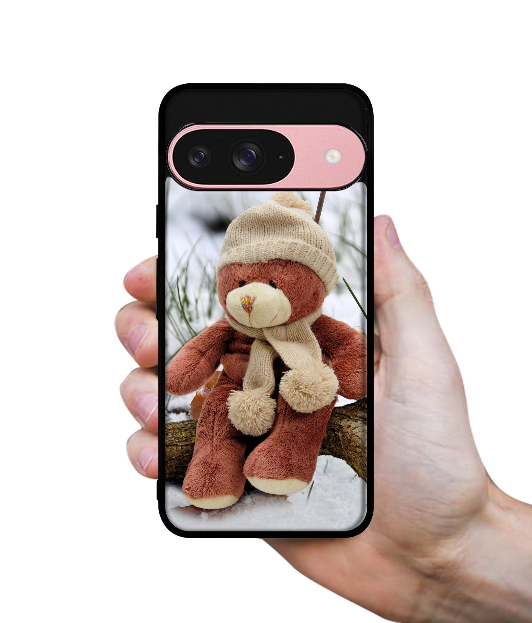 Woolen Bear Design Designer 2D Printed Back Case Cover for Google Pixel 9 5G