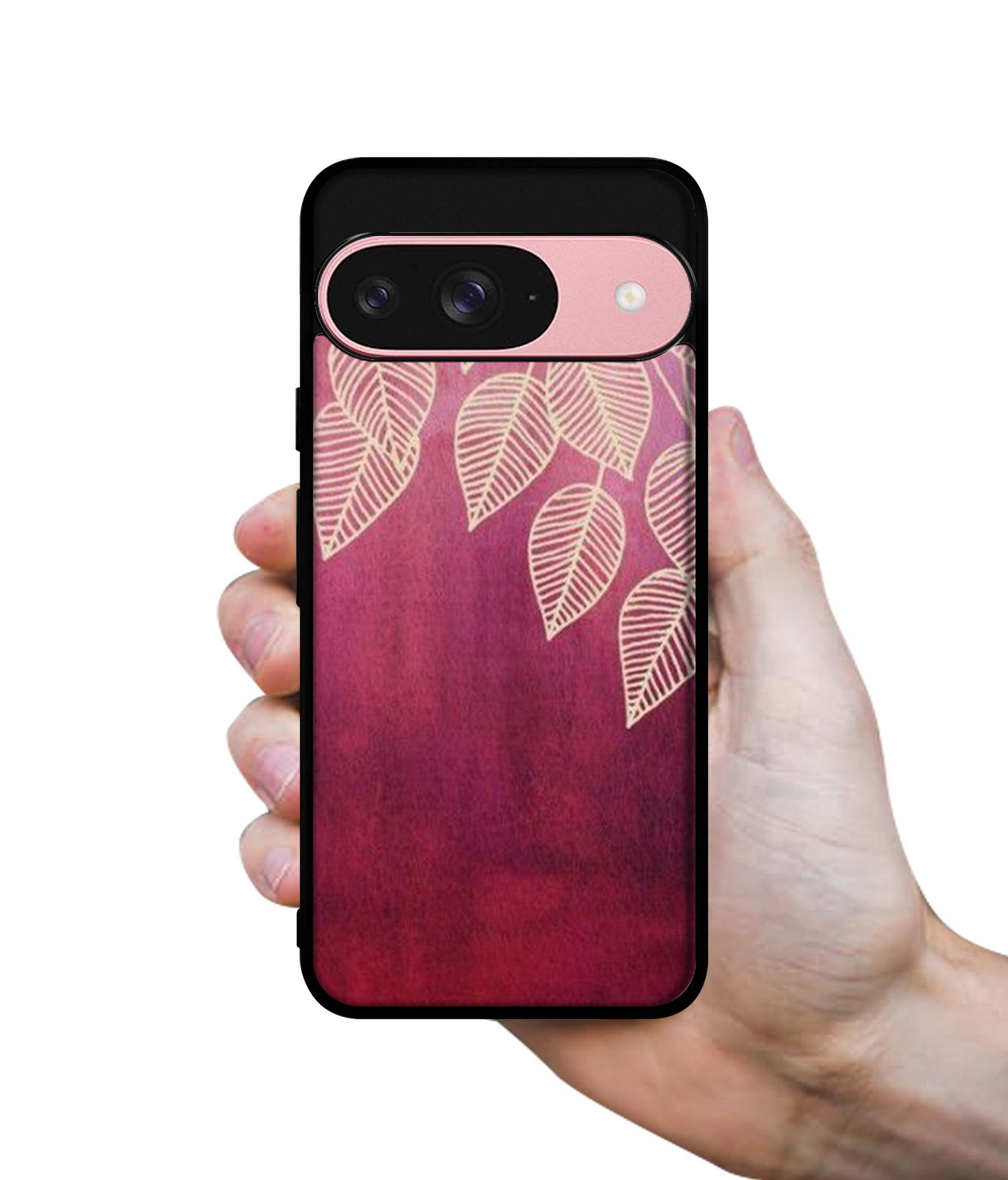 Leaf Pattern Design Designer 2D Printed Back Case Cover for Google Pixel 9 5G