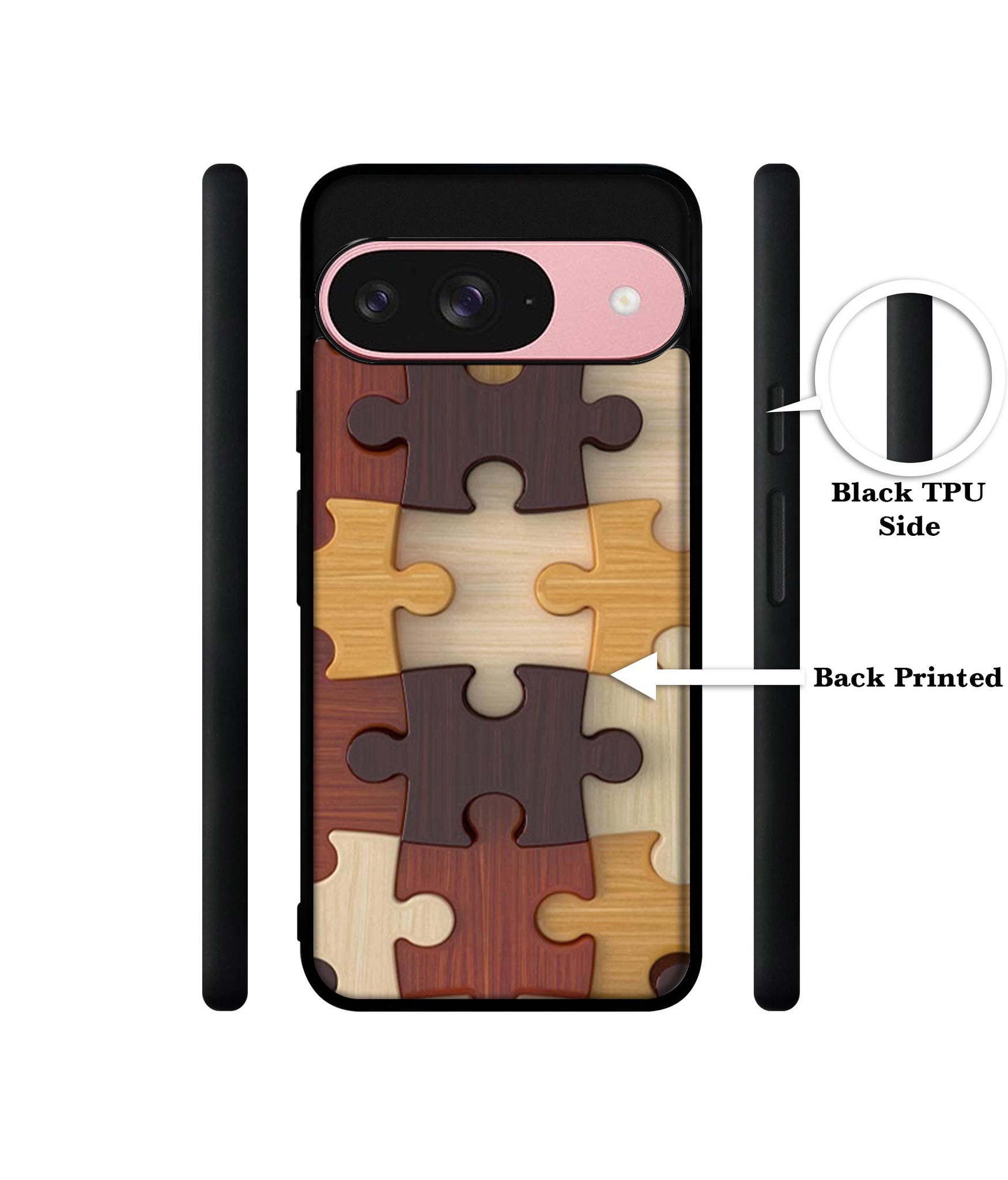 Puzzle Pattern Design Designer 2D Printed Back Case Cover for Google Pixel 9 5G