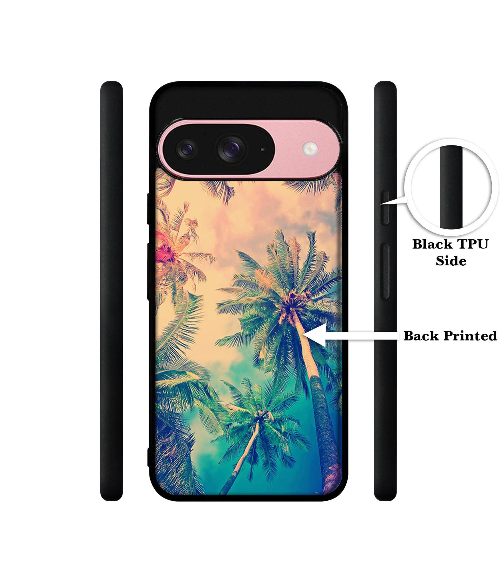 Trees Design Designer 2D Printed Back Case Cover for Google Pixel 9 5G