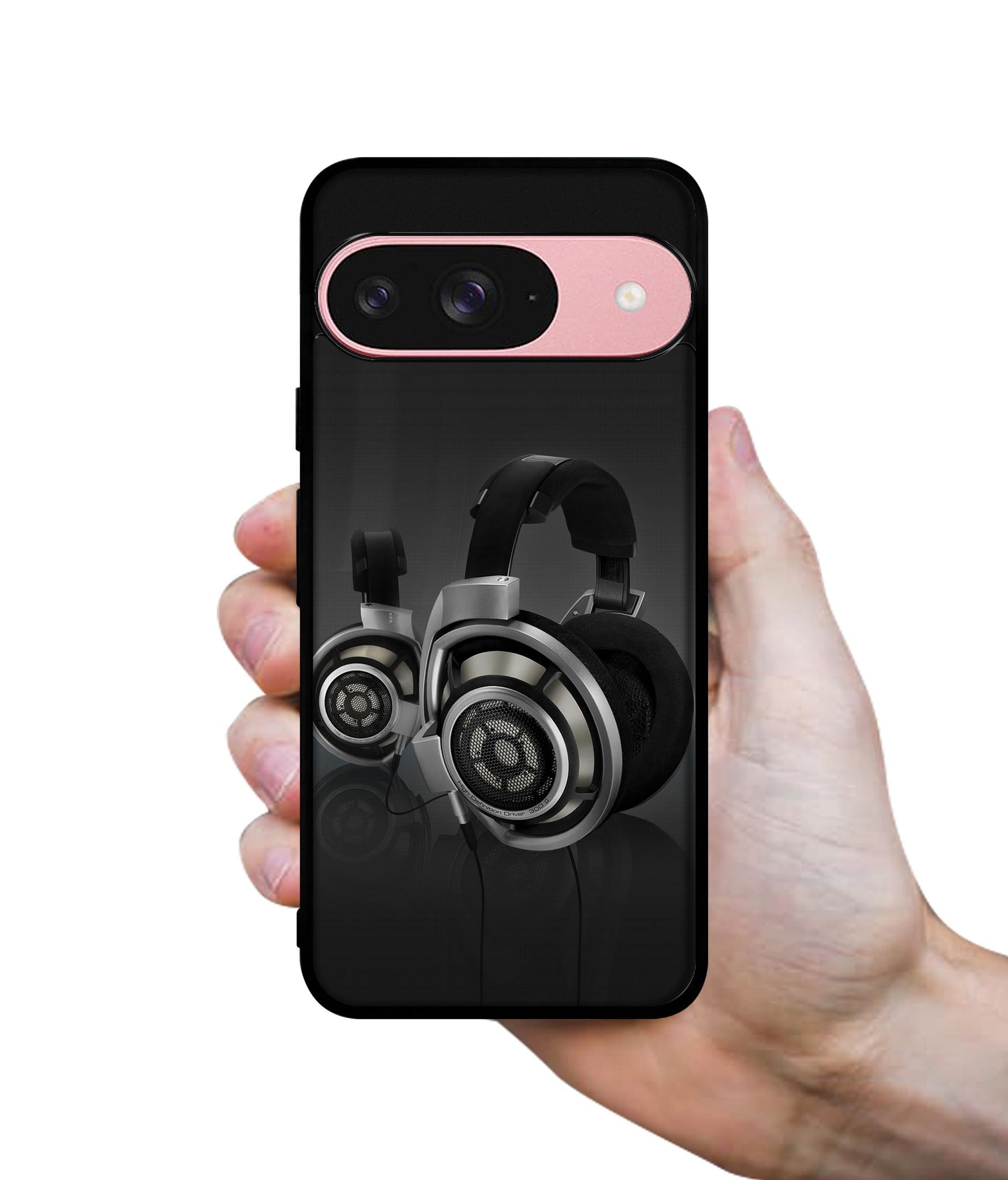 Head Phone Design Designer 2D Printed Back Case Cover for Google Pixel 9 5G
