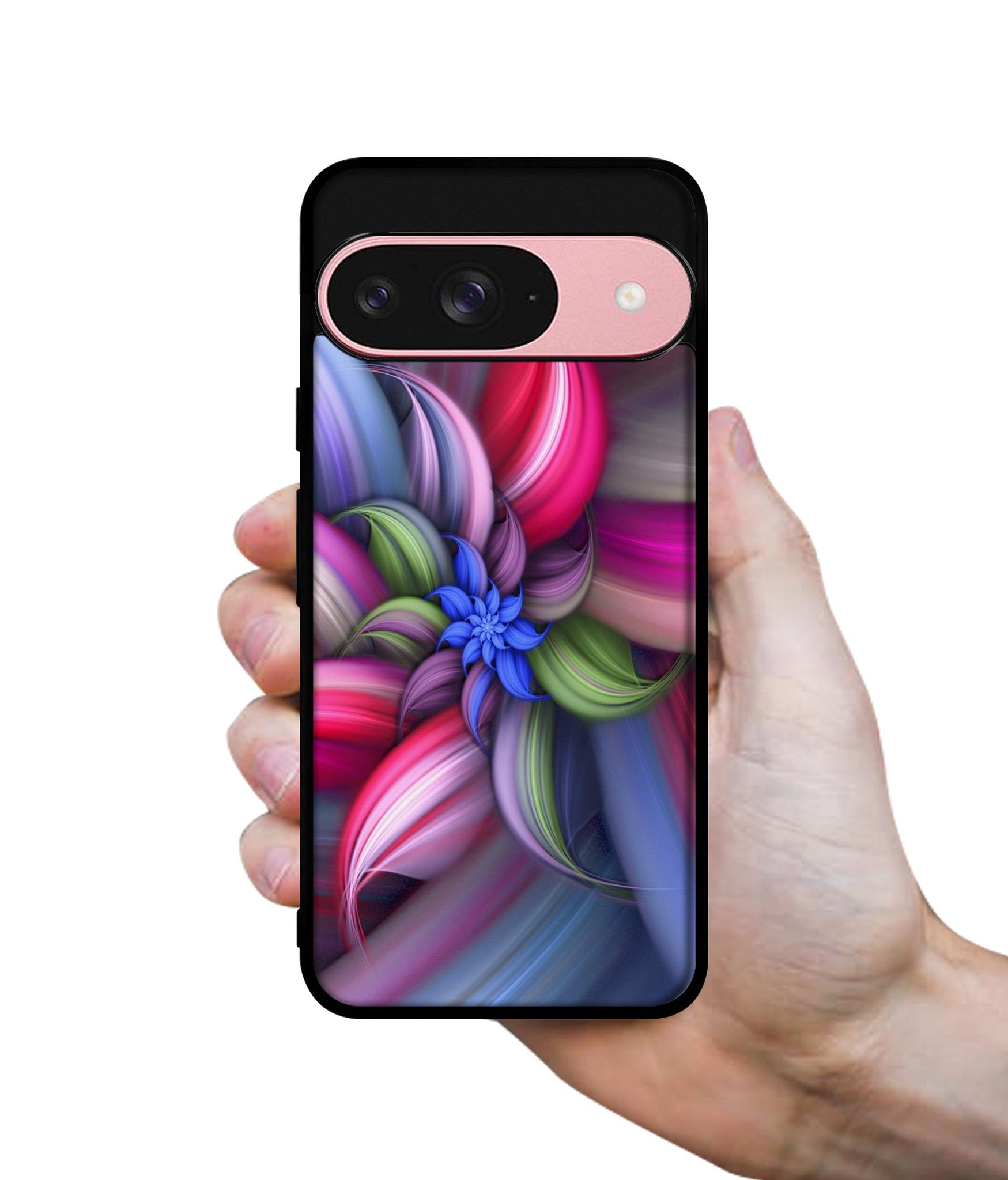 Colorful Flower Design Designer 2D Printed Back Case Cover for Google Pixel 9 5G