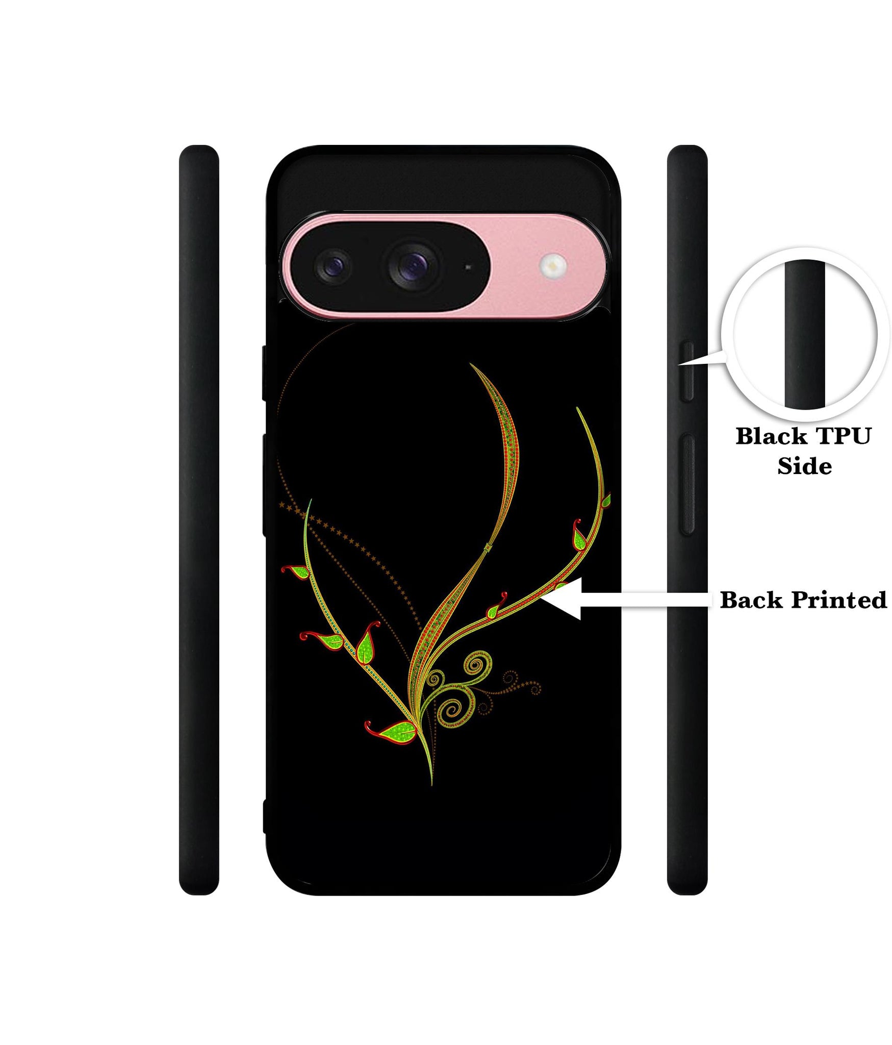 Yellow Pattern Design Designer 2D Printed Back Case Cover for Google Pixel 9 5G