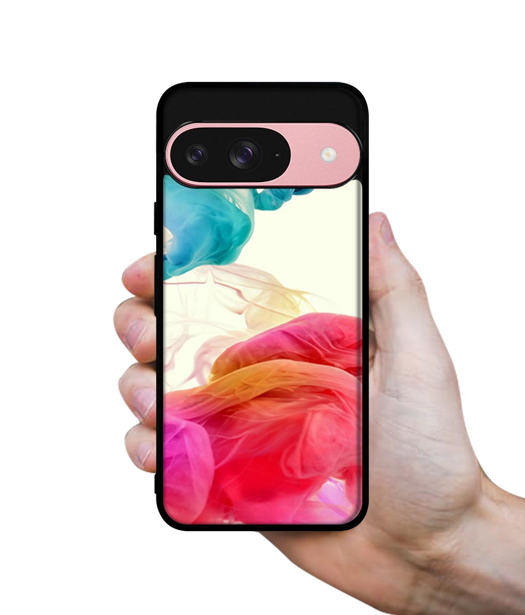 Colored Smoke Design Designer 2D Printed Back Case Cover for Google Pixel 9 5G