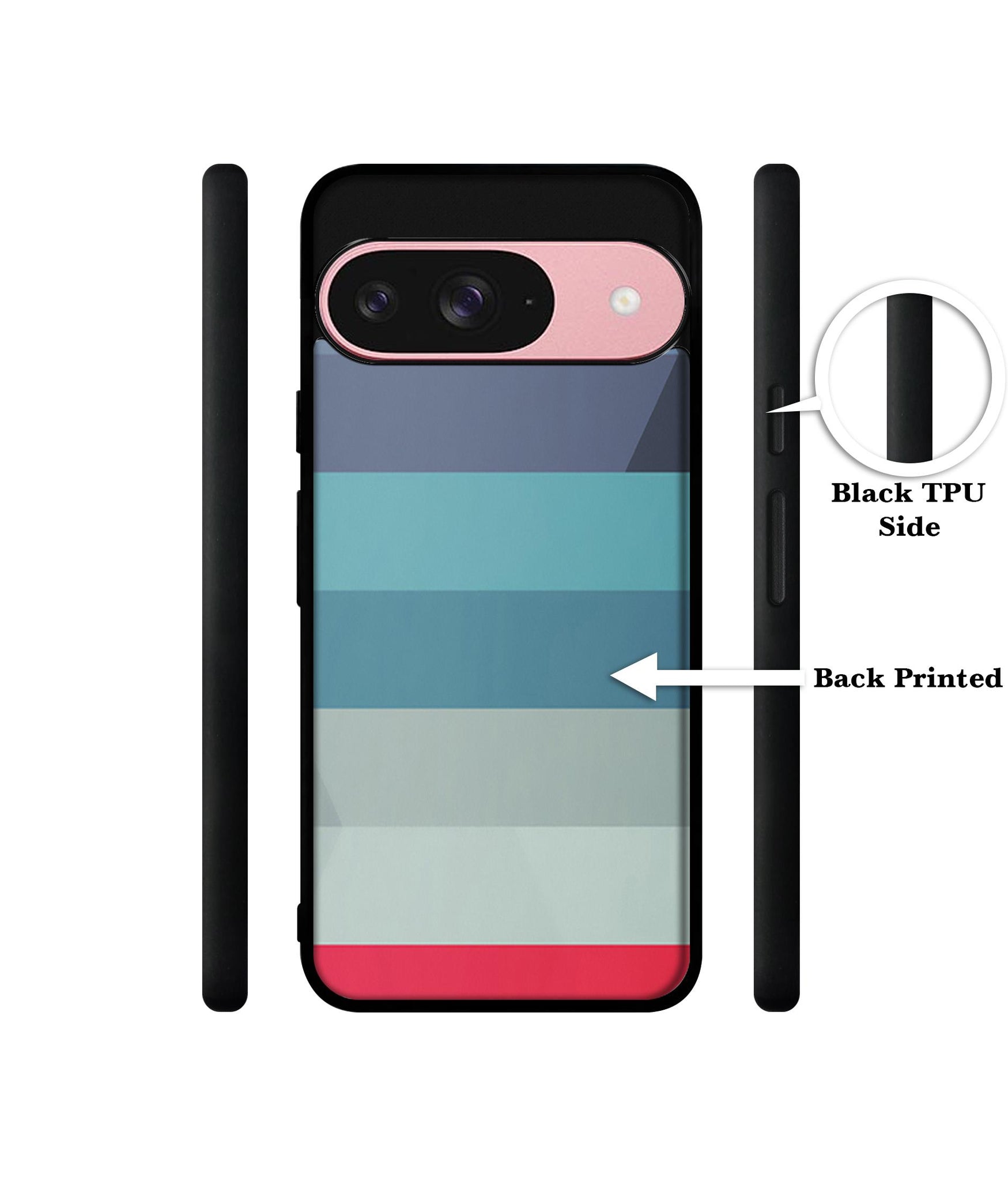 Colorful Lines Design Designer 2D Printed Back Case Cover for Google Pixel 9 5G
