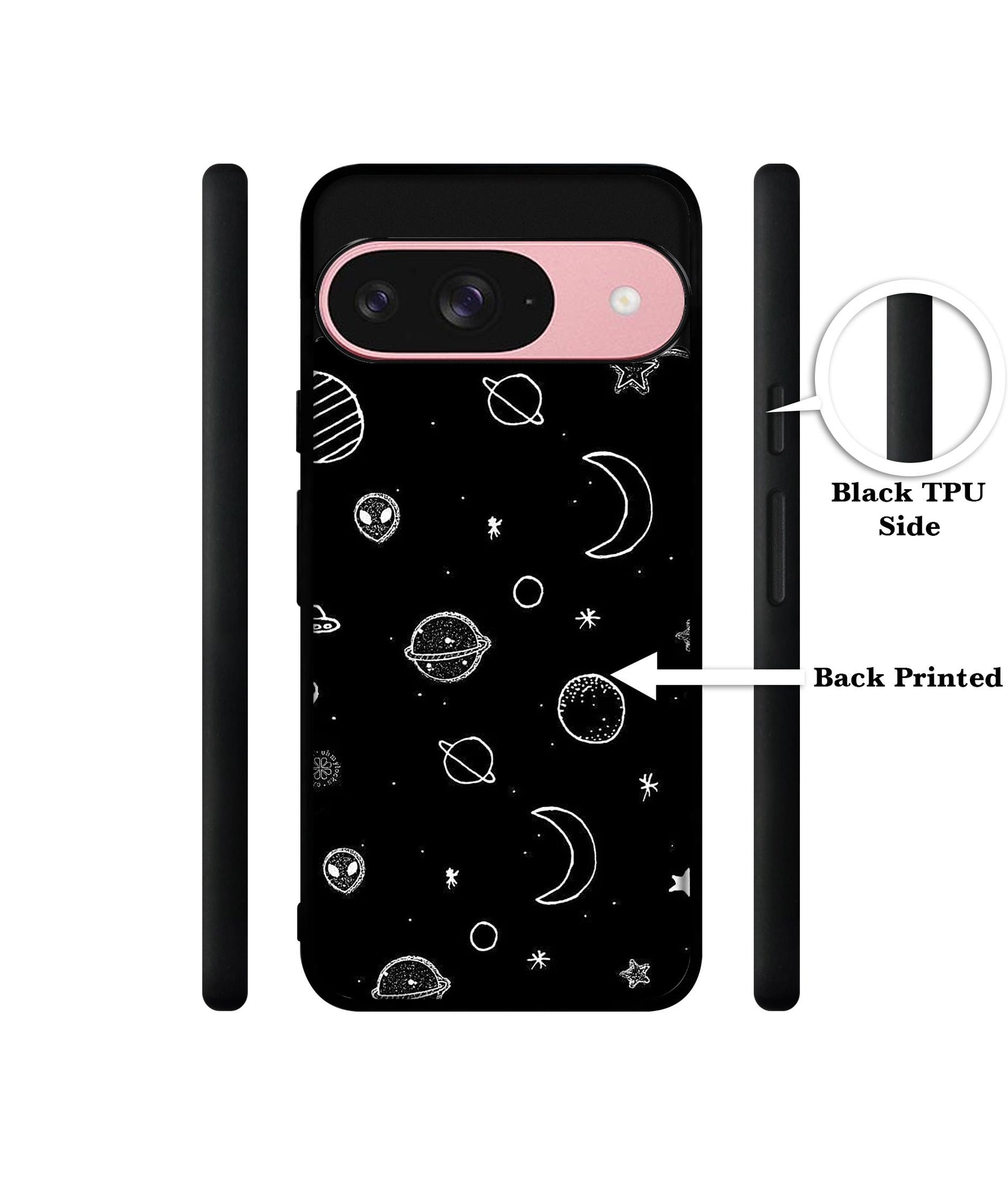Space Stars Universe Design Designer 2D Printed Back Case Cover for Google Pixel 9 5G