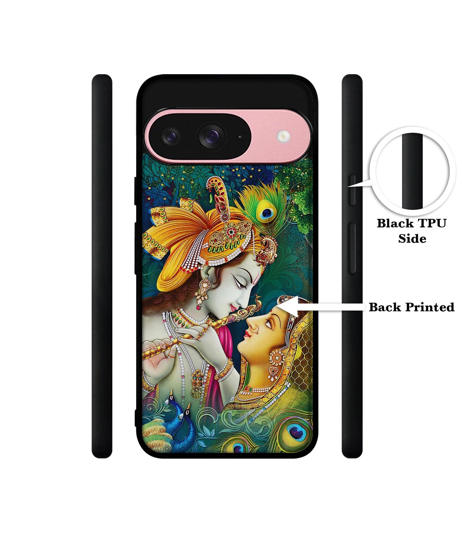 Radha Kishan Love Design Designer 2D Printed Back Case Cover for Google Pixel 9 5G