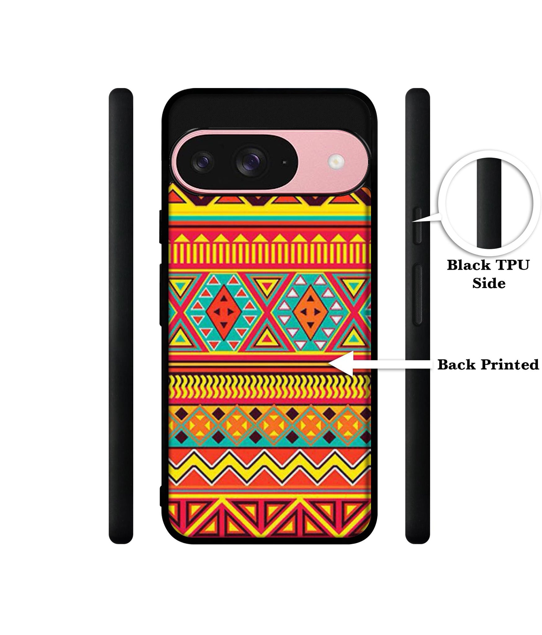 Artistic Rangoli Design Designer 2D Printed Back Case Cover for Google Pixel 9 5G