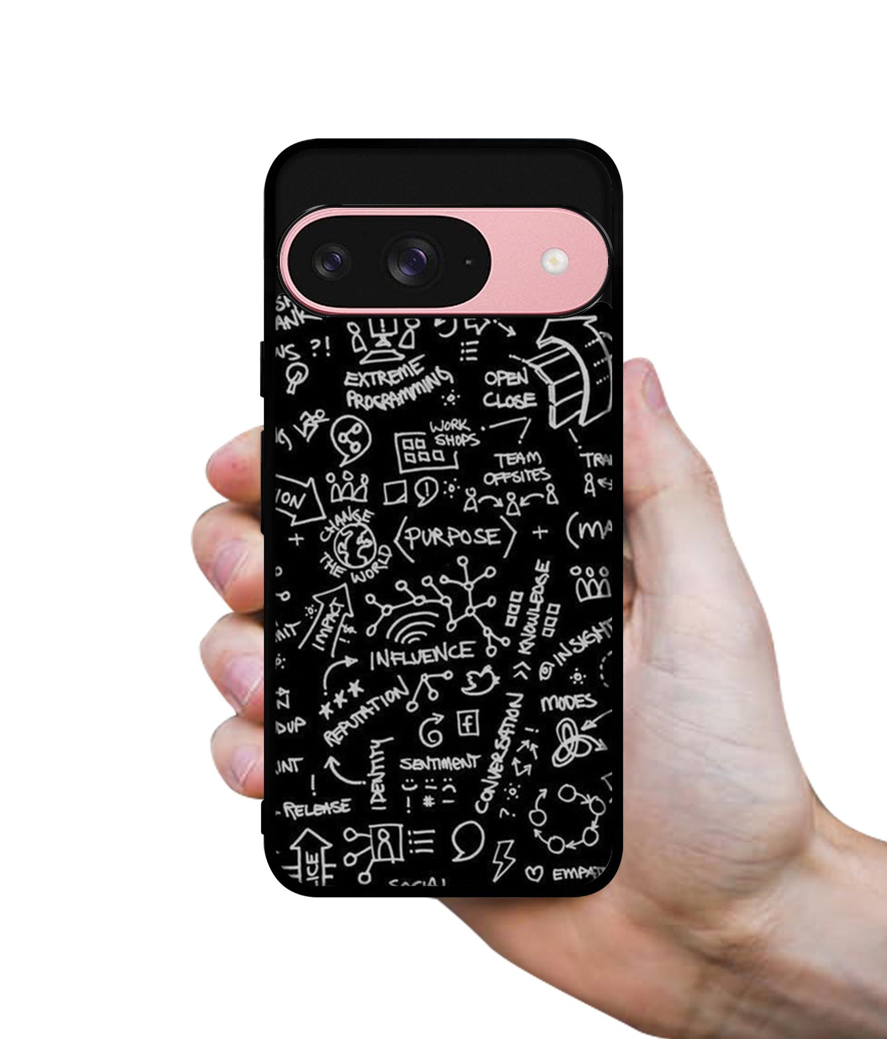 Formulas Design Designer 2D Printed Back Case Cover for Google Pixel 9 5G