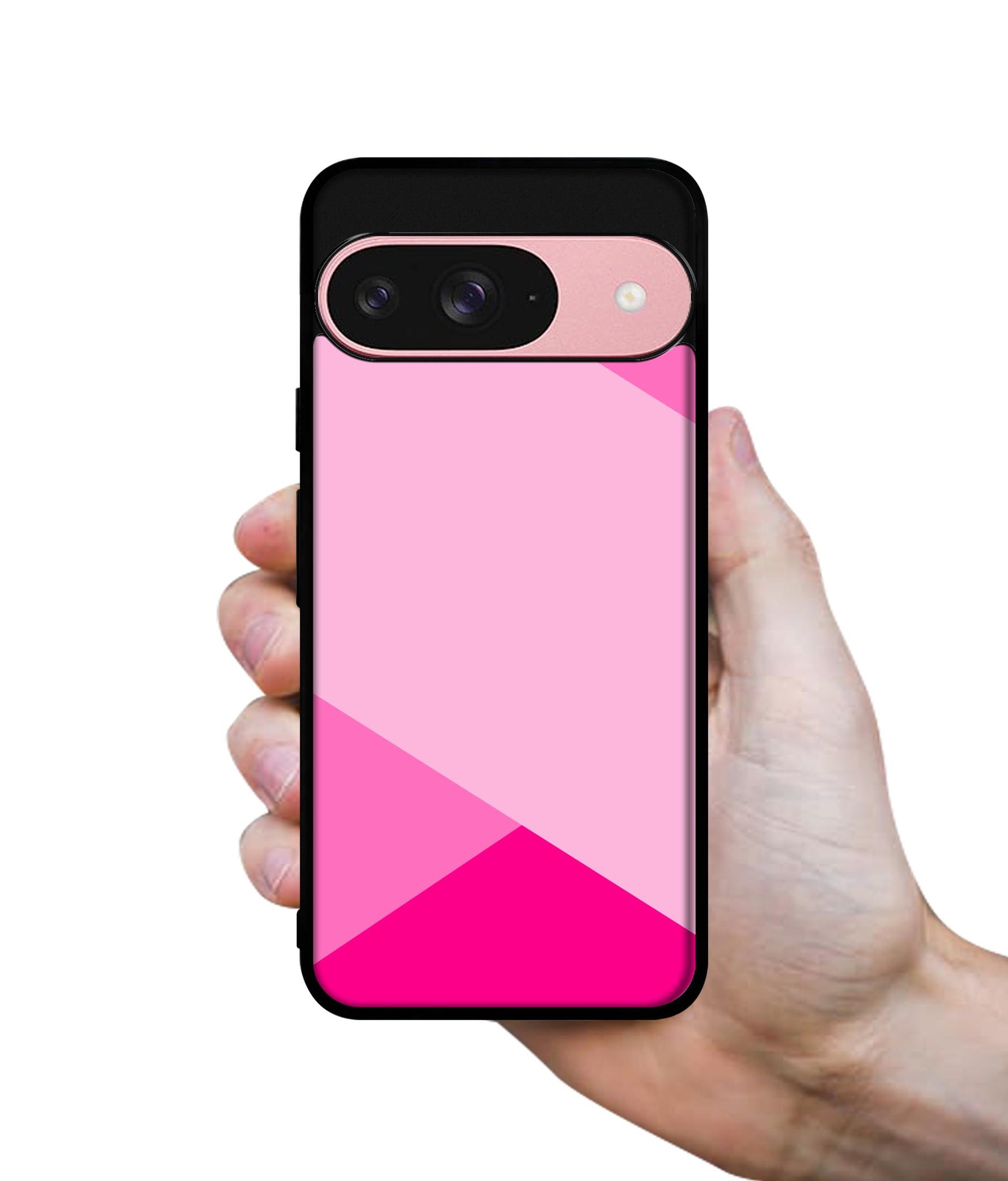 Pink Cross Vector Design Designer 2D Printed Back Case Cover for Google Pixel 9 5G