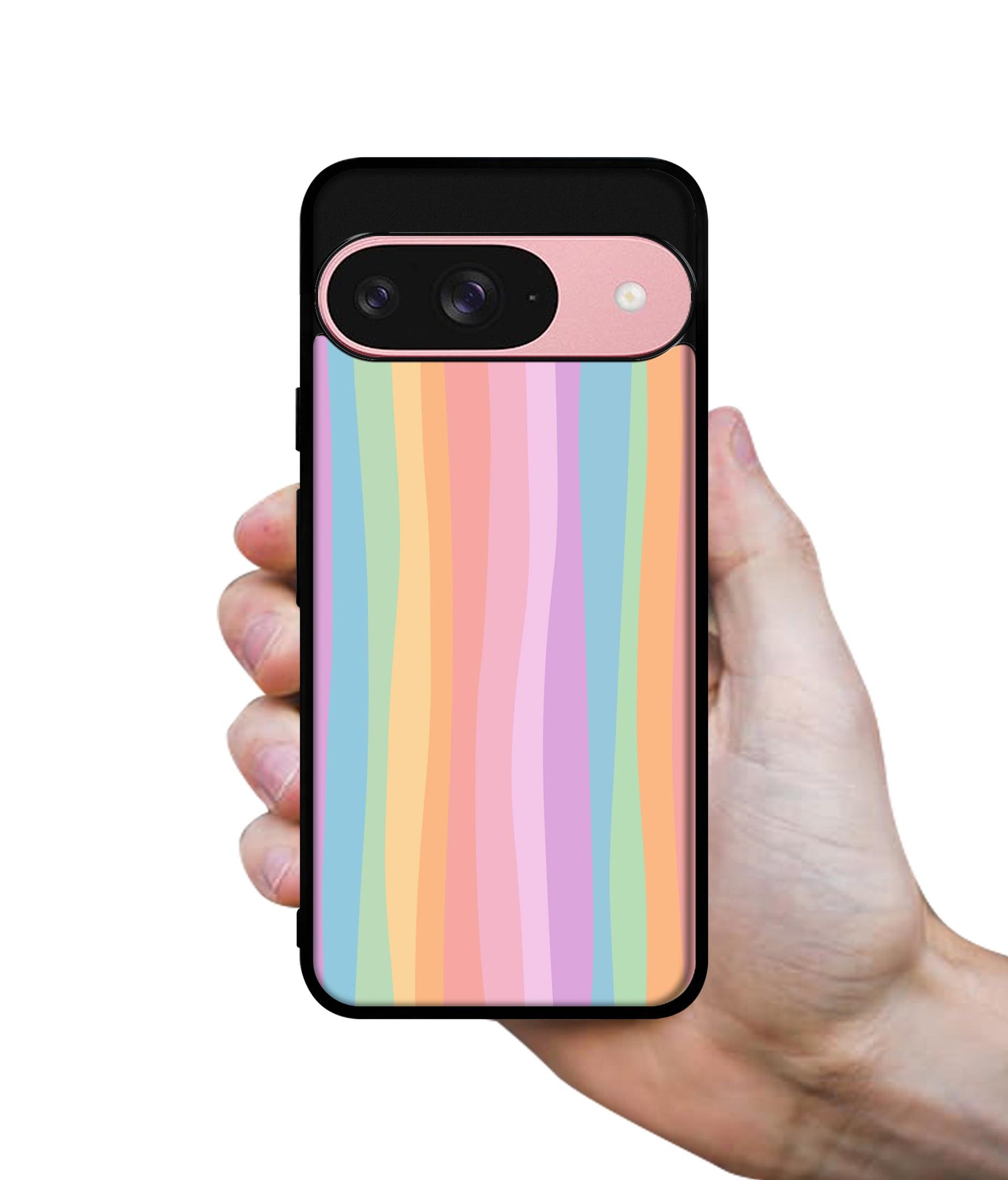 Cool Rainbow Design Designer 2D Printed Back Case Cover for Google Pixel 9 5G
