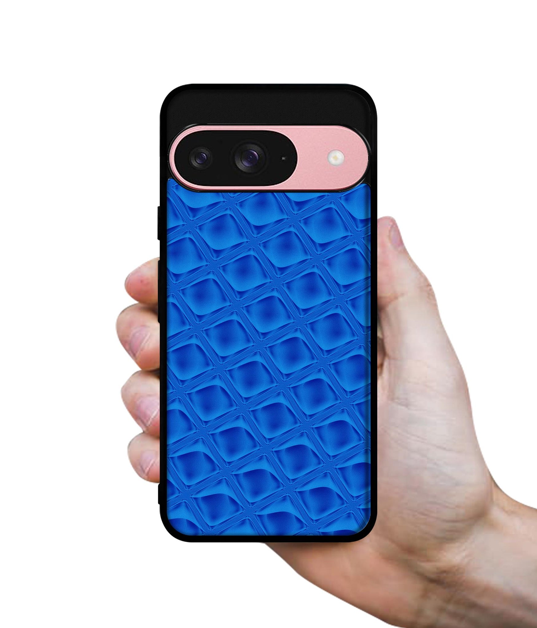 Blue Diamond Design Designer 2D Printed Back Case Cover for Google Pixel 9 5G