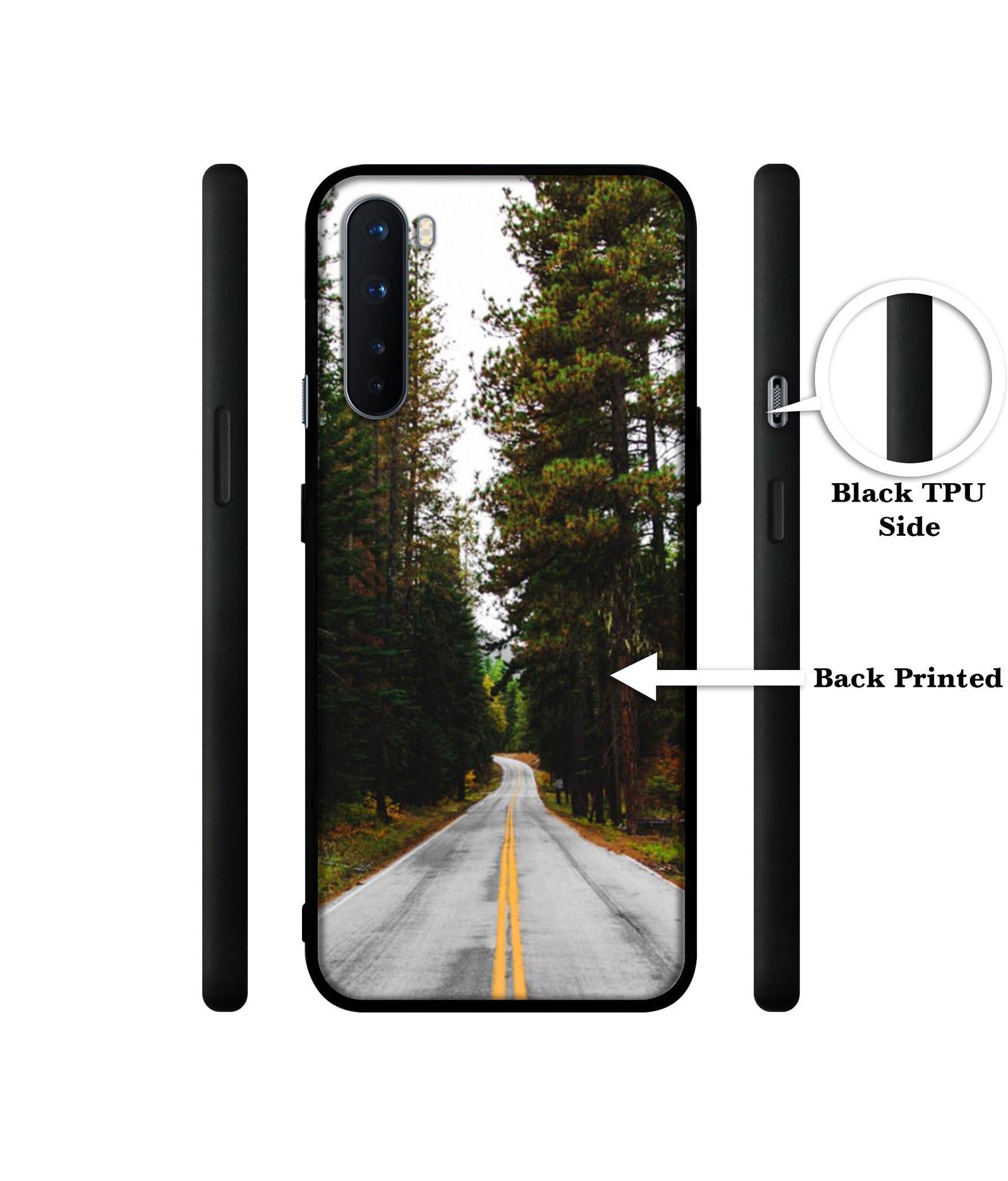 Road Photo Design Designer 2D Printed Back Case Cover for OnePlus Nord 5G