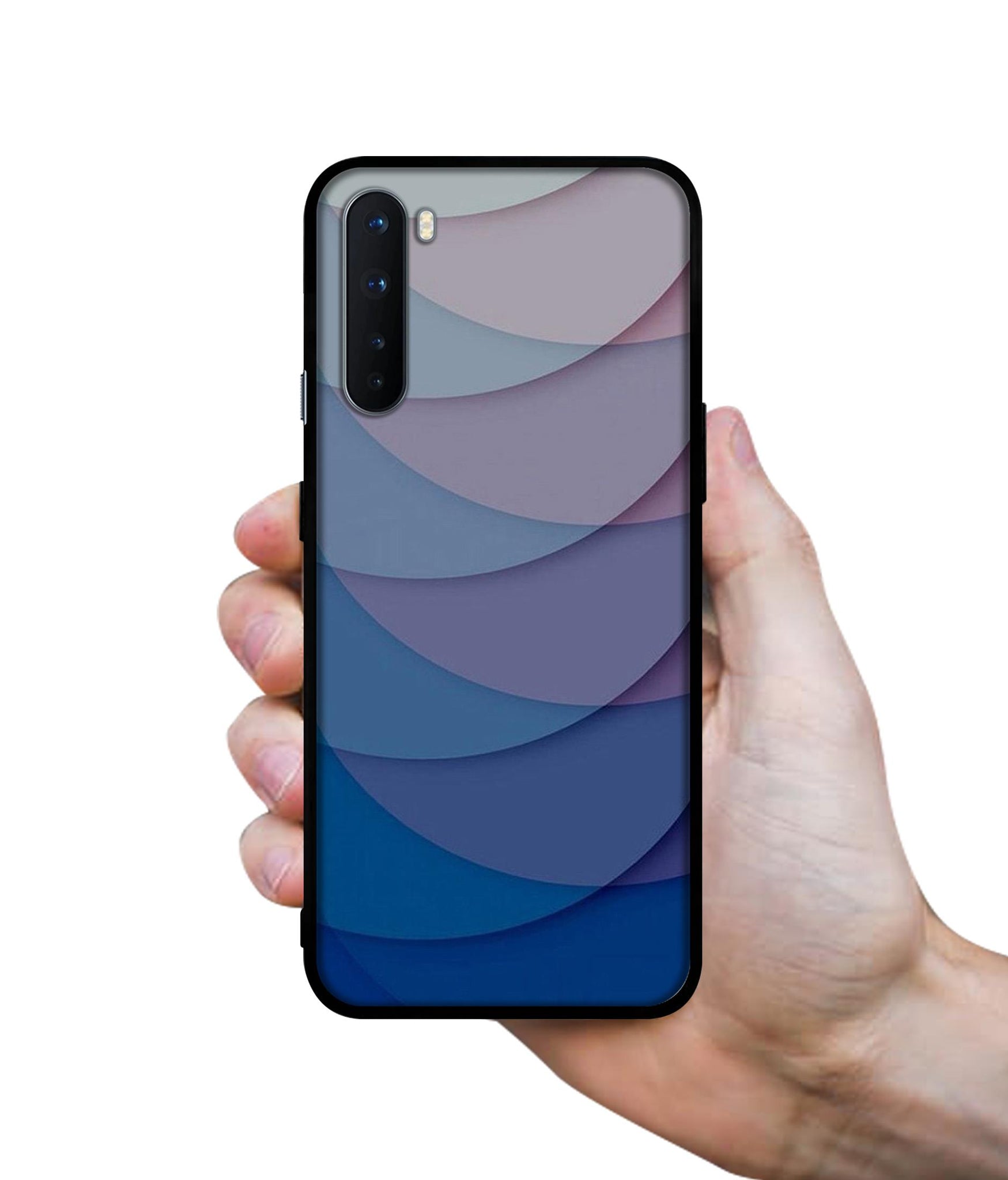 Waves Pattern Print Design Designer 2D Printed Back Case Cover for OnePlus Nord 5G