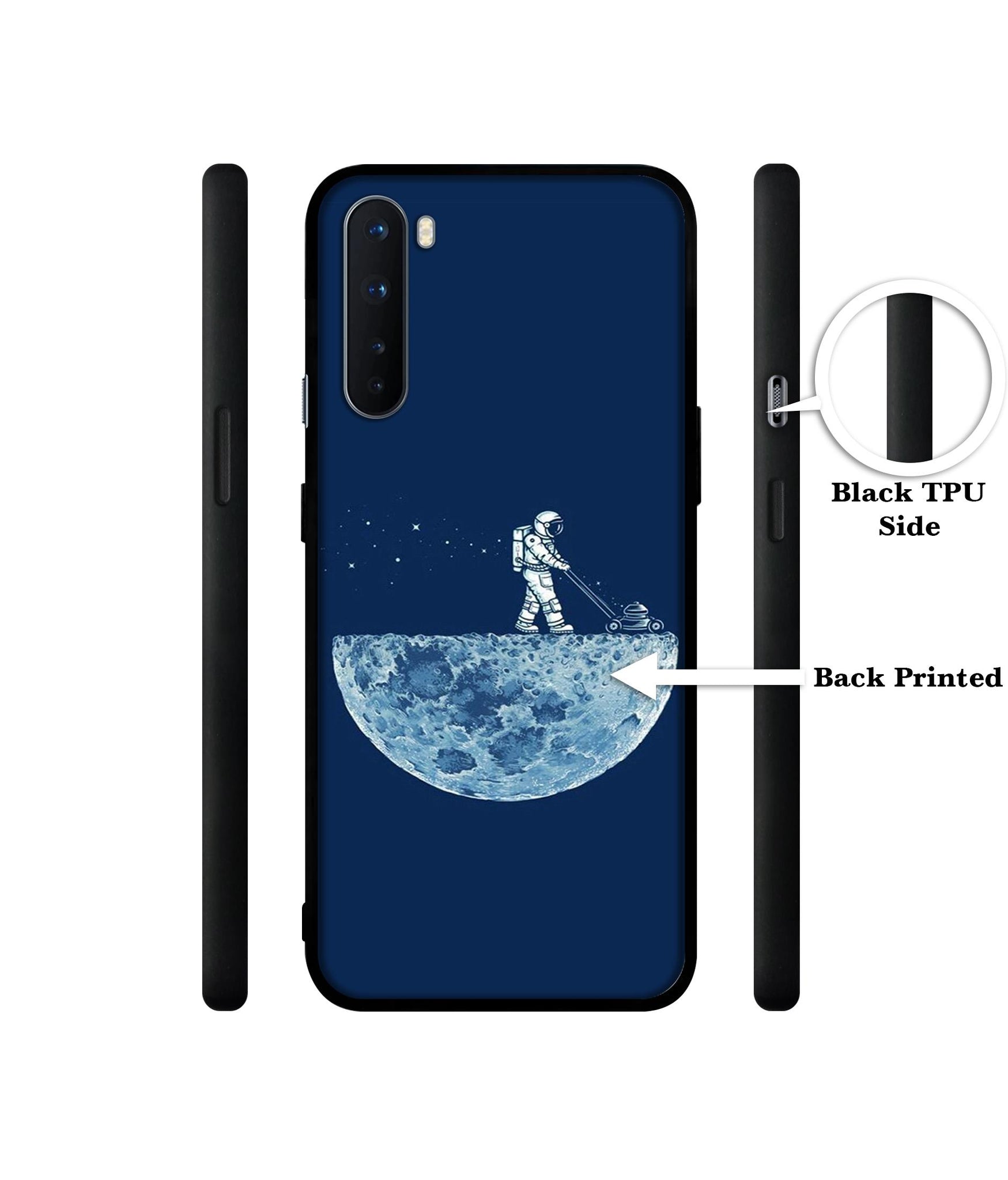 Moon Walk Design Designer 2D Printed Back Case Cover for OnePlus Nord 5G
