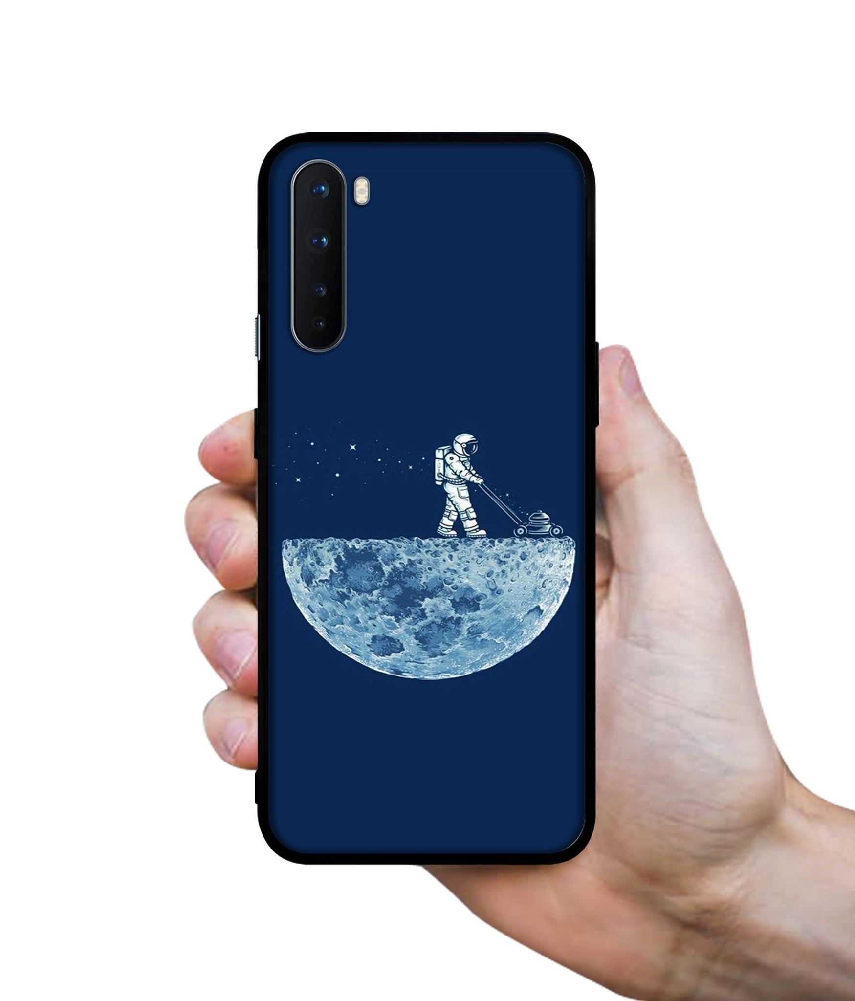 Moon Walk Design Designer 2D Printed Back Case Cover for OnePlus Nord 5G