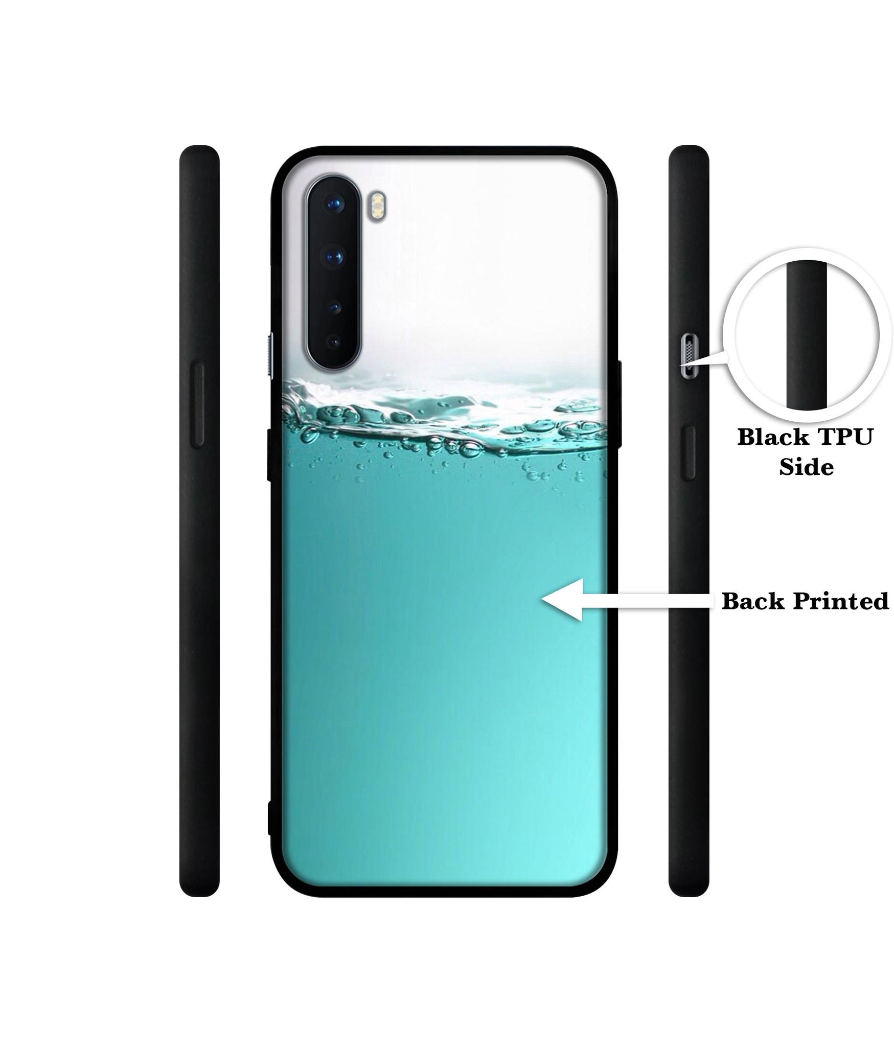 Half Fill Design Designer 2D Printed Back Case Cover for OnePlus Nord 5G