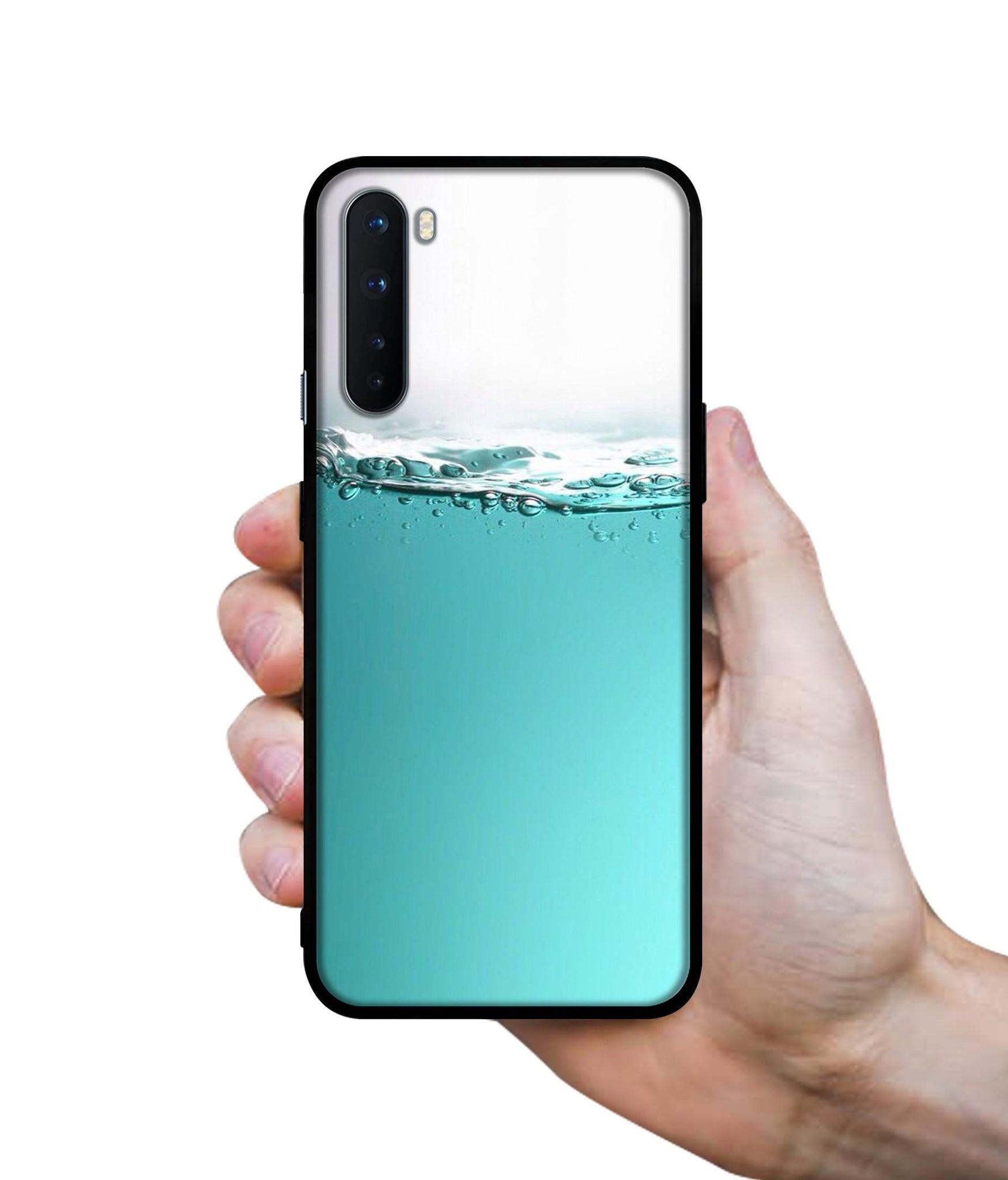 Half Fill Design Designer 2D Printed Back Case Cover for OnePlus Nord 5G