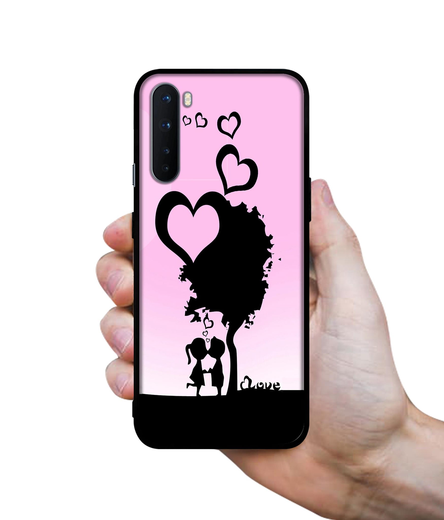 Sweet Love Design Designer 2D Printed Back Case Cover for OnePlus Nord 5G