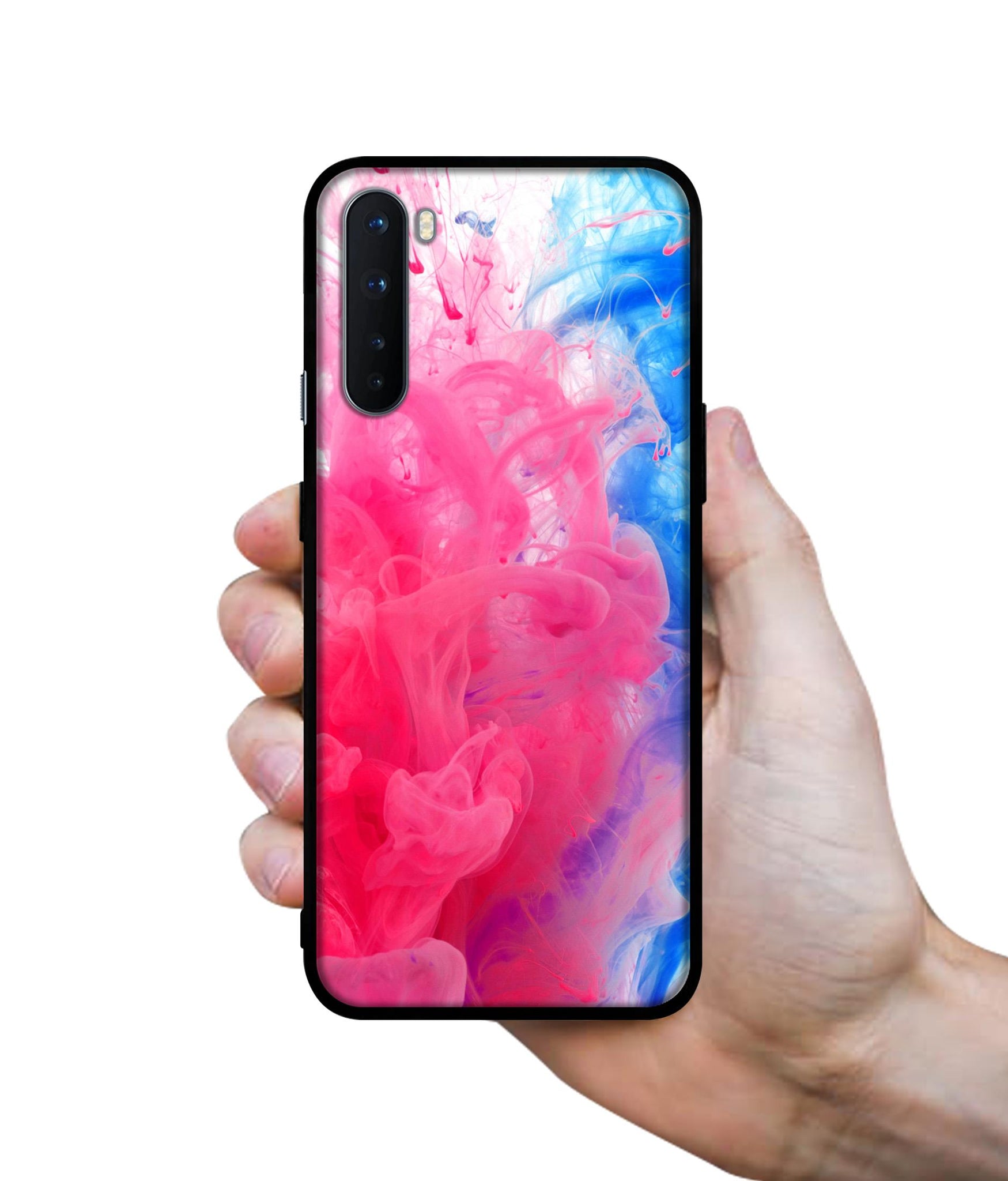 Fractal Paint Design Designer 2D Printed Back Case Cover for OnePlus Nord 5G