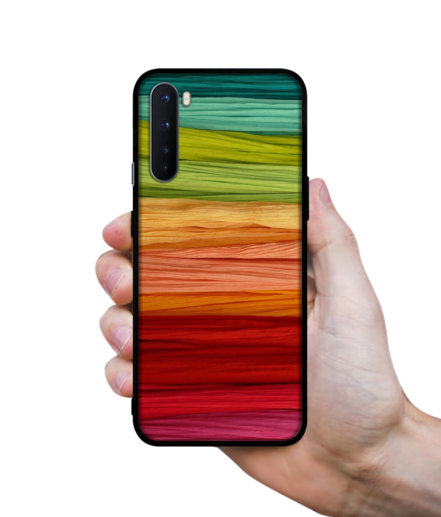 Colorful Thread Design Designer 2D Printed Back Case Cover for OnePlus Nord 5G