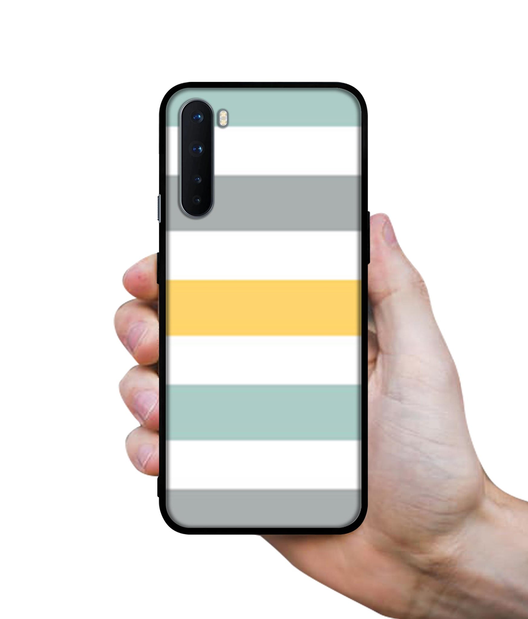 Line Texture Design Designer 2D Printed Back Case Cover for OnePlus Nord 5G