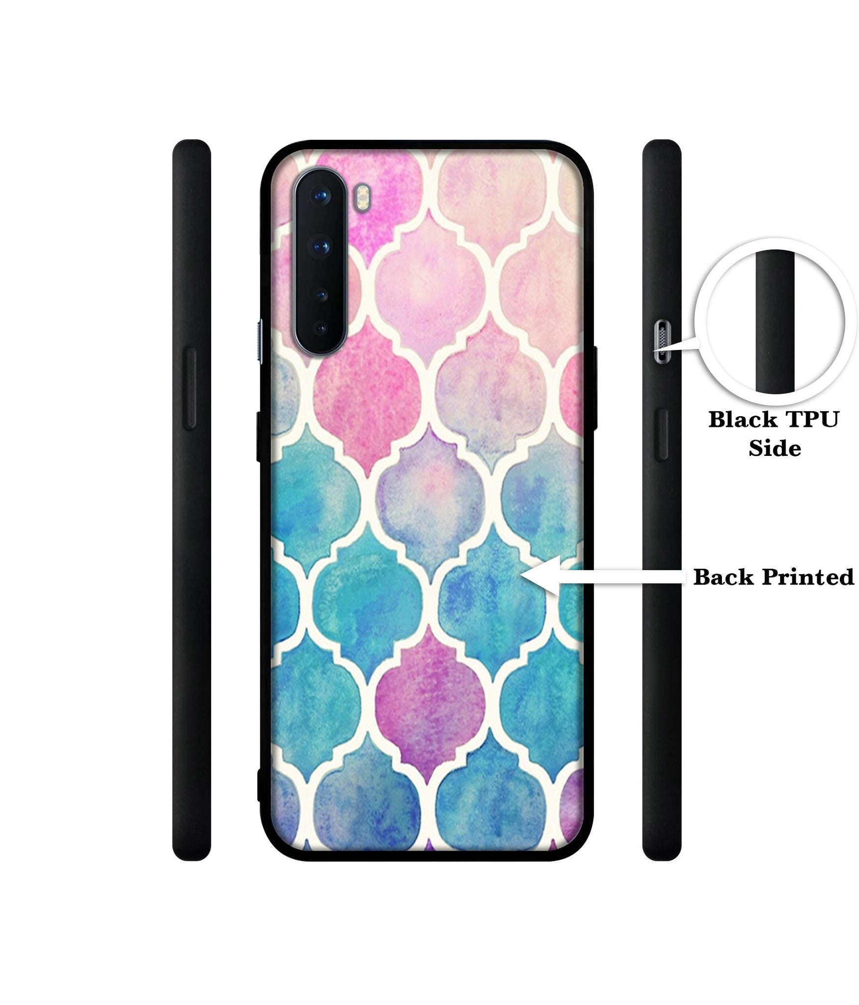 Patterns Art Design Designer 2D Printed Back Case Cover for OnePlus Nord 5G