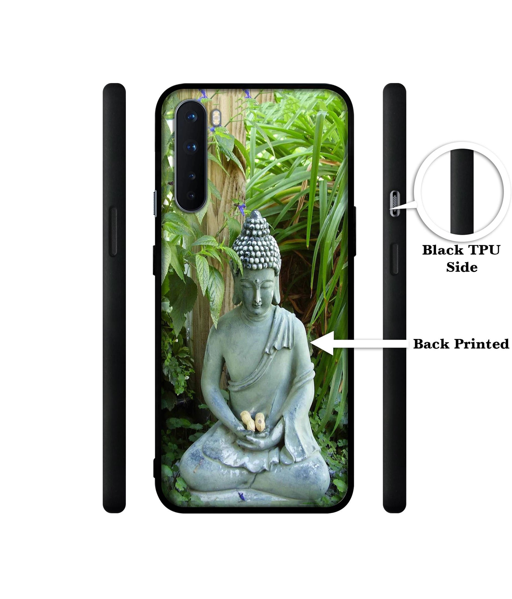 Buddhism Design Designer 2D Printed Back Case Cover for OnePlus Nord 5G