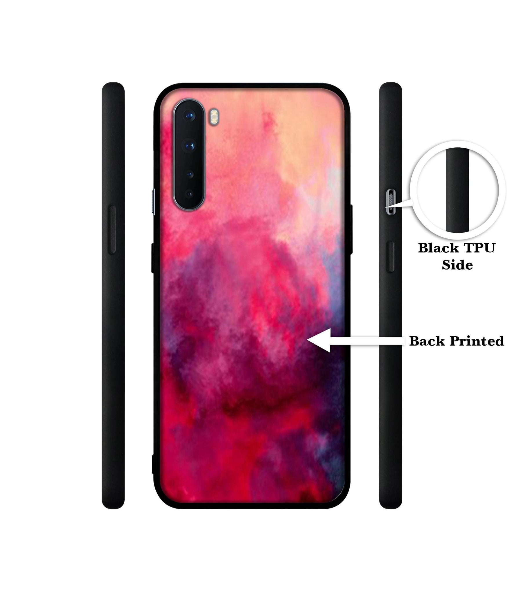 Holi Color Design Designer 2D Printed Back Case Cover for OnePlus Nord 5G