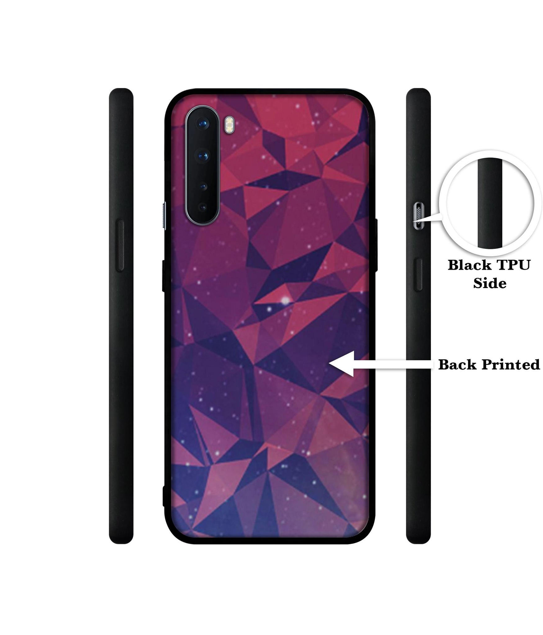 Bad Color Shape Design Designer 2D Printed Back Case Cover for OnePlus Nord 5G