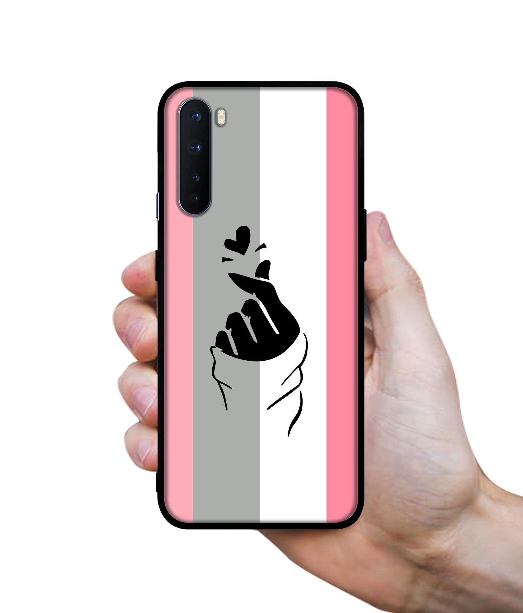 Cute Mini Love Design Designer 2D Printed Back Case Cover for OnePlus Nord 5G