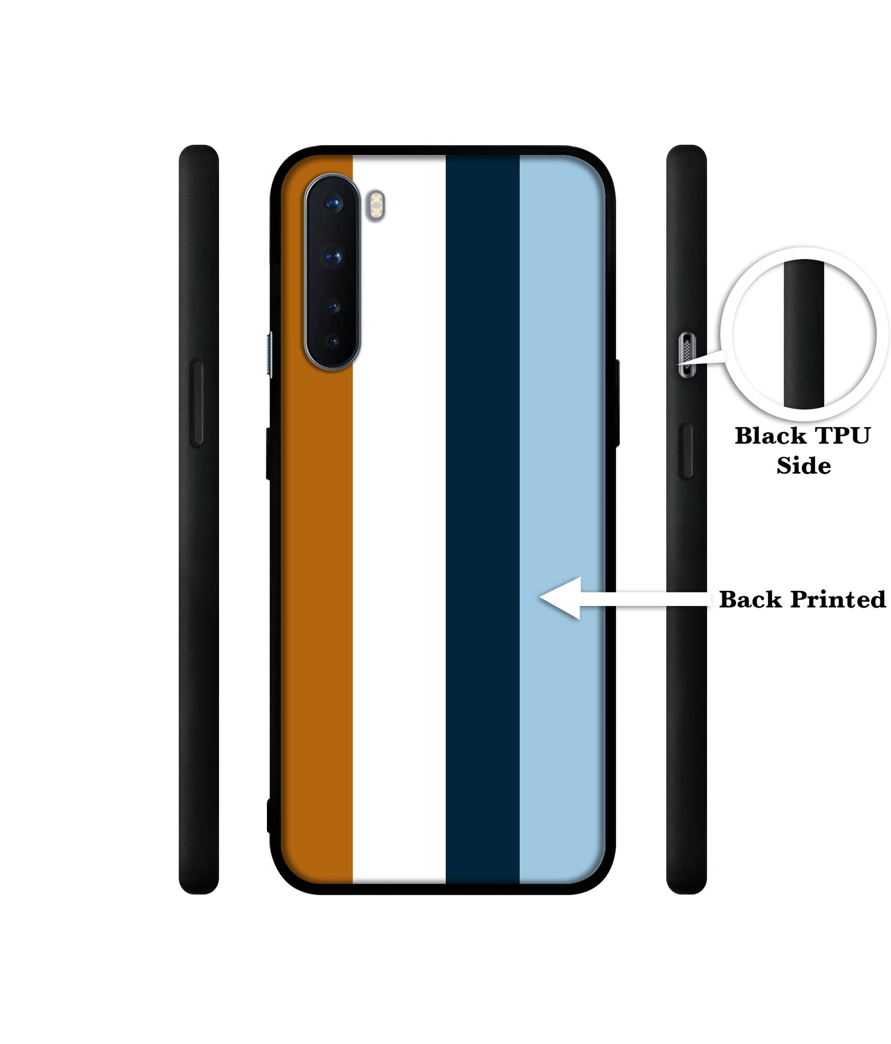 Color Stripes Design Designer 2D Printed Back Case Cover for OnePlus Nord 5G