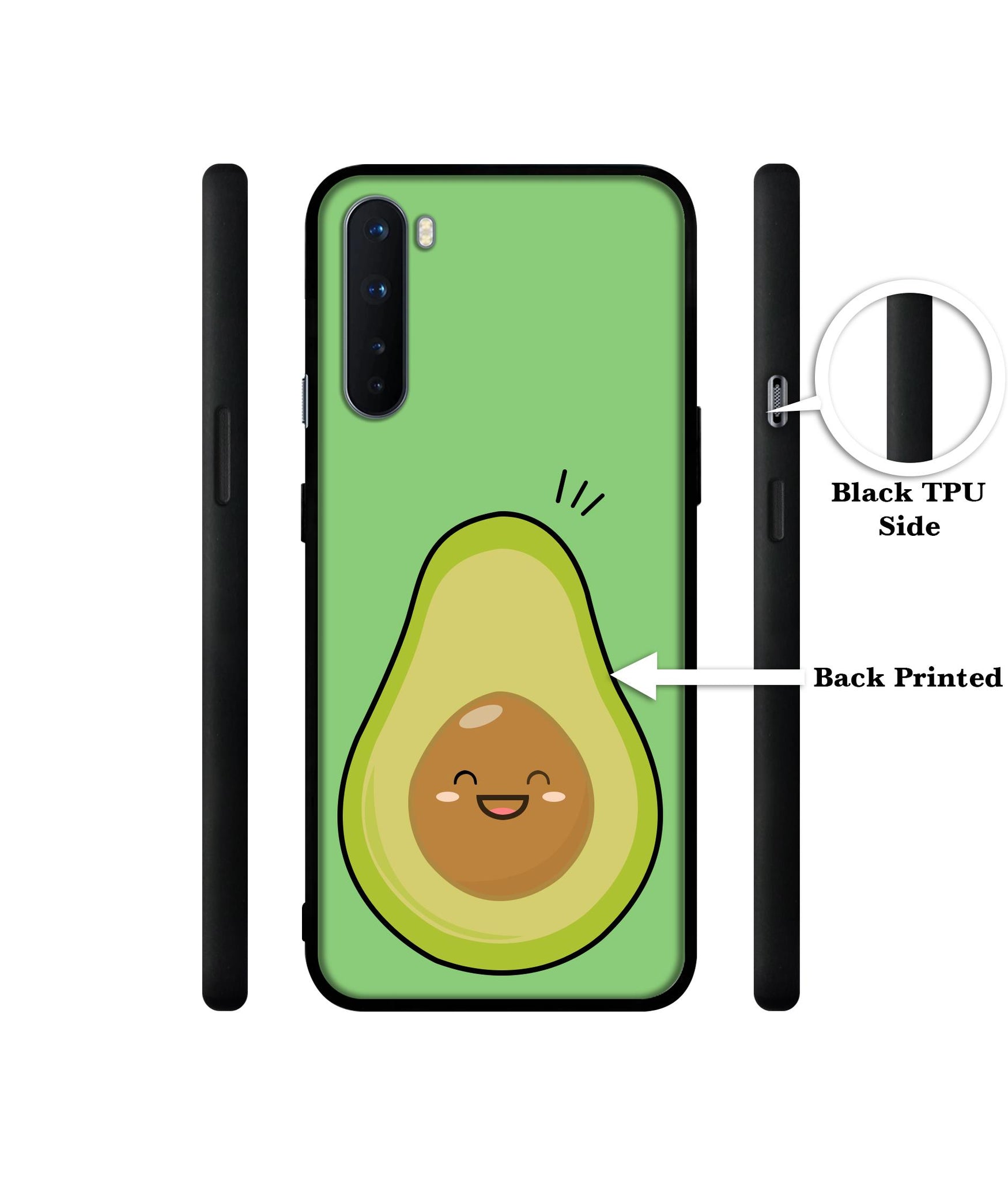Avocados Design Designer 2D Printed Back Case Cover for OnePlus Nord 5G
