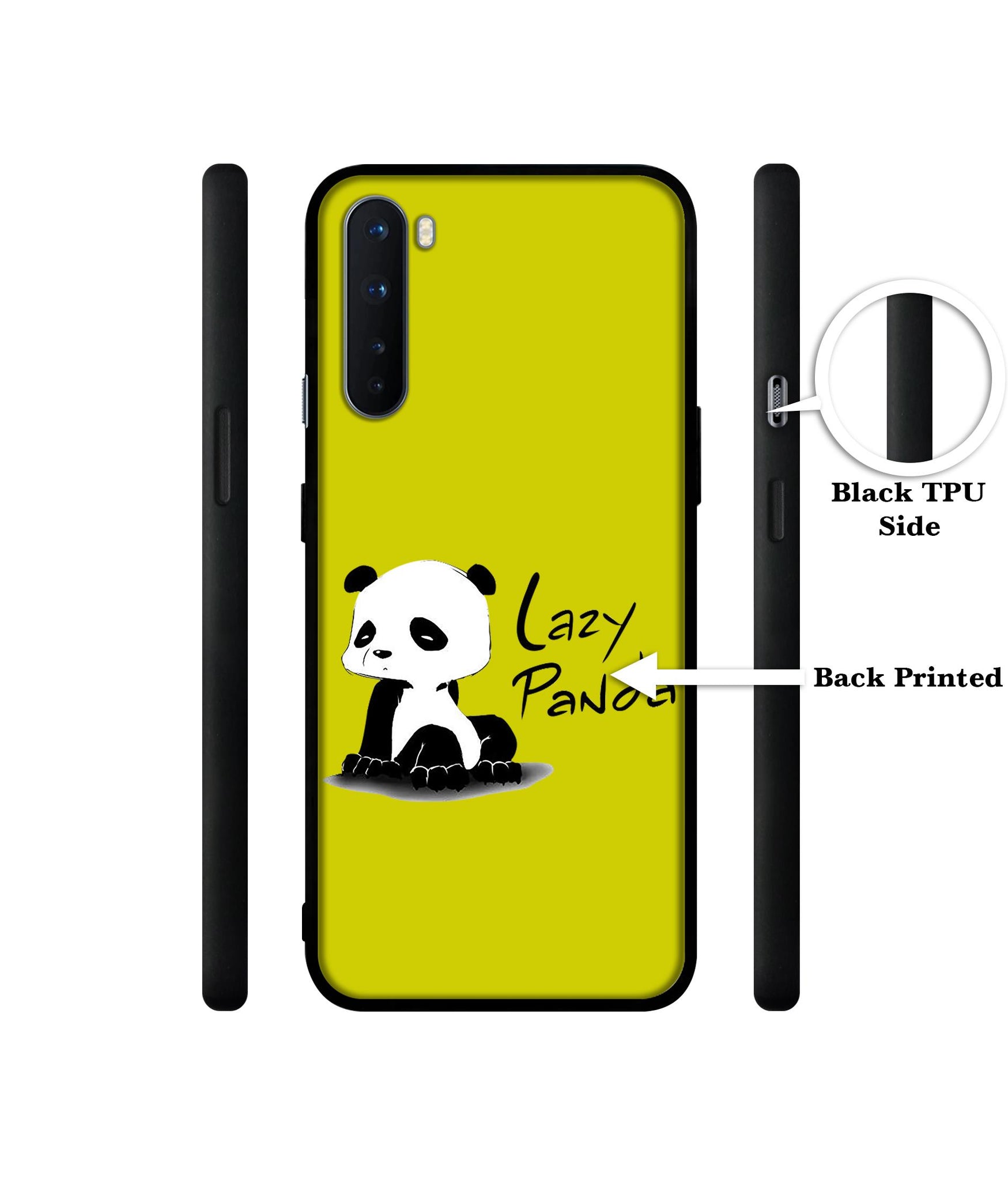 Lazy Panda Design Designer 2D Printed Back Case Cover for OnePlus Nord 5G