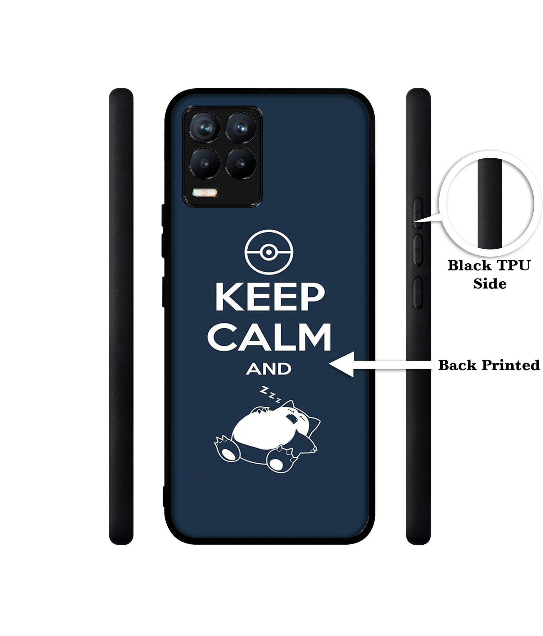 Sleep Pattern Design Designer 2D Printed Back Case Cover for Realme 8 4G / 8 Pro 4G
