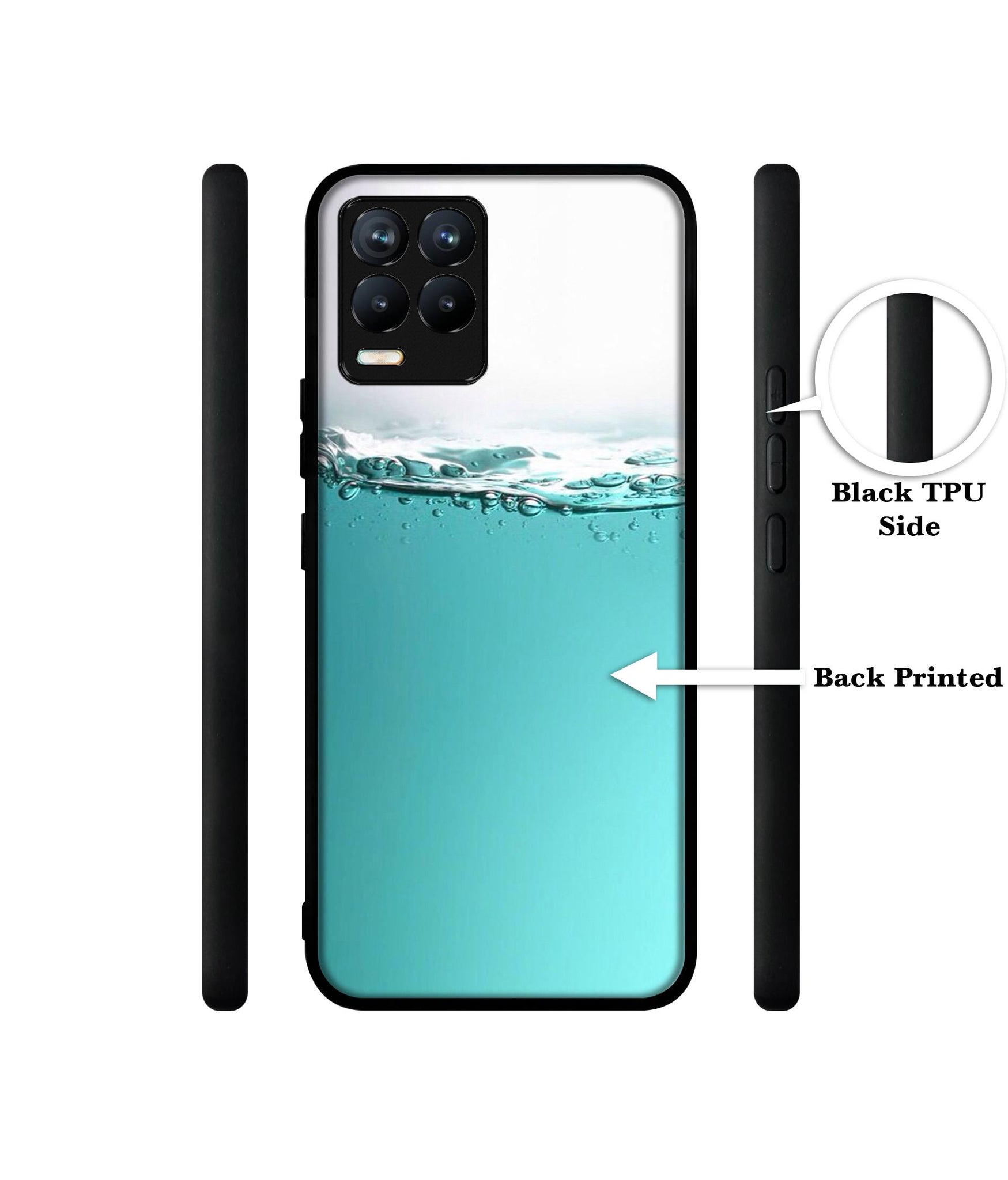 Half Fill Design Designer 2D Printed Back Case Cover for Realme 8 4G / 8 Pro 4G