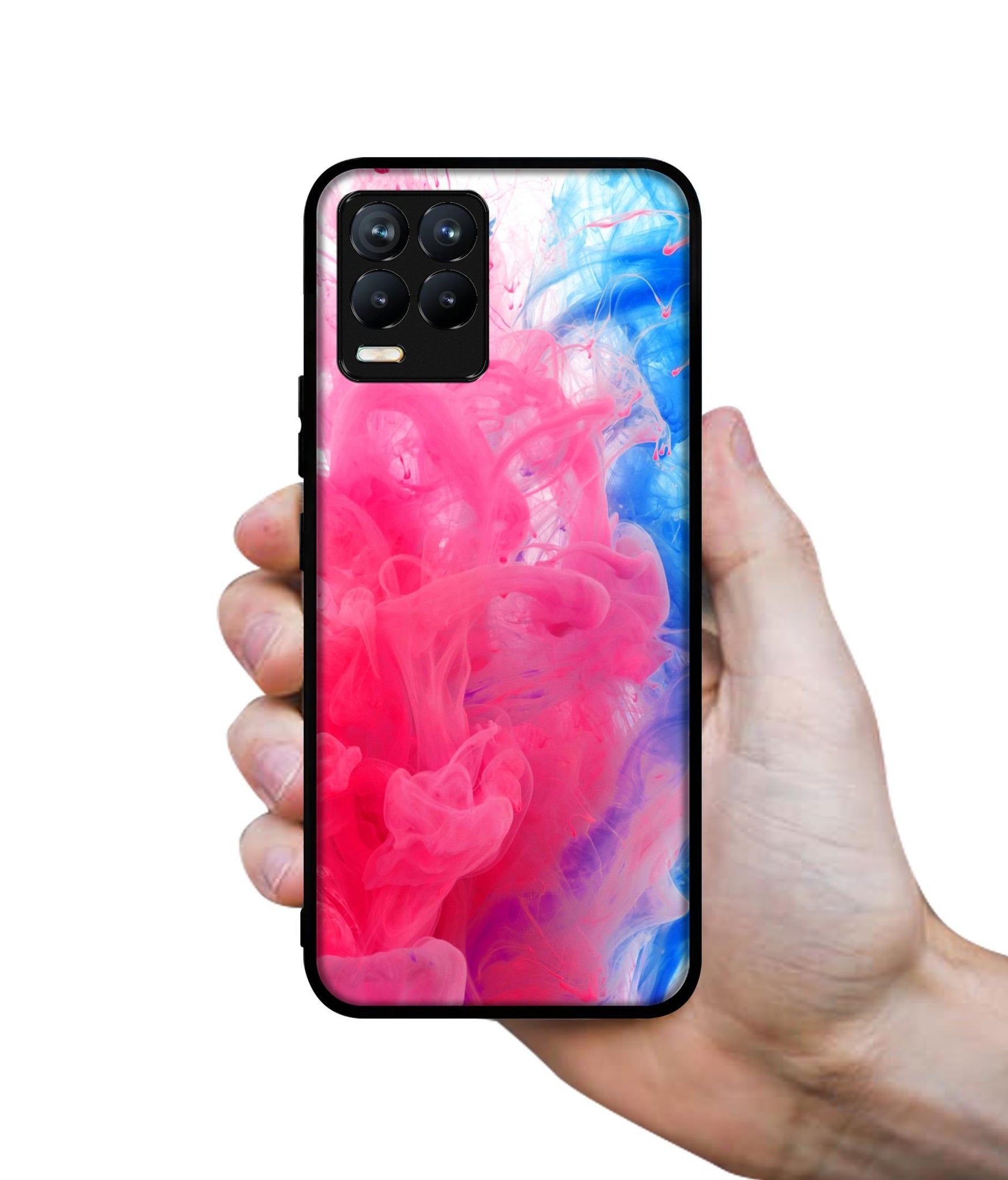Fractal Paint Design Designer 2D Printed Back Case Cover for Realme 8 4G / 8 Pro 4G